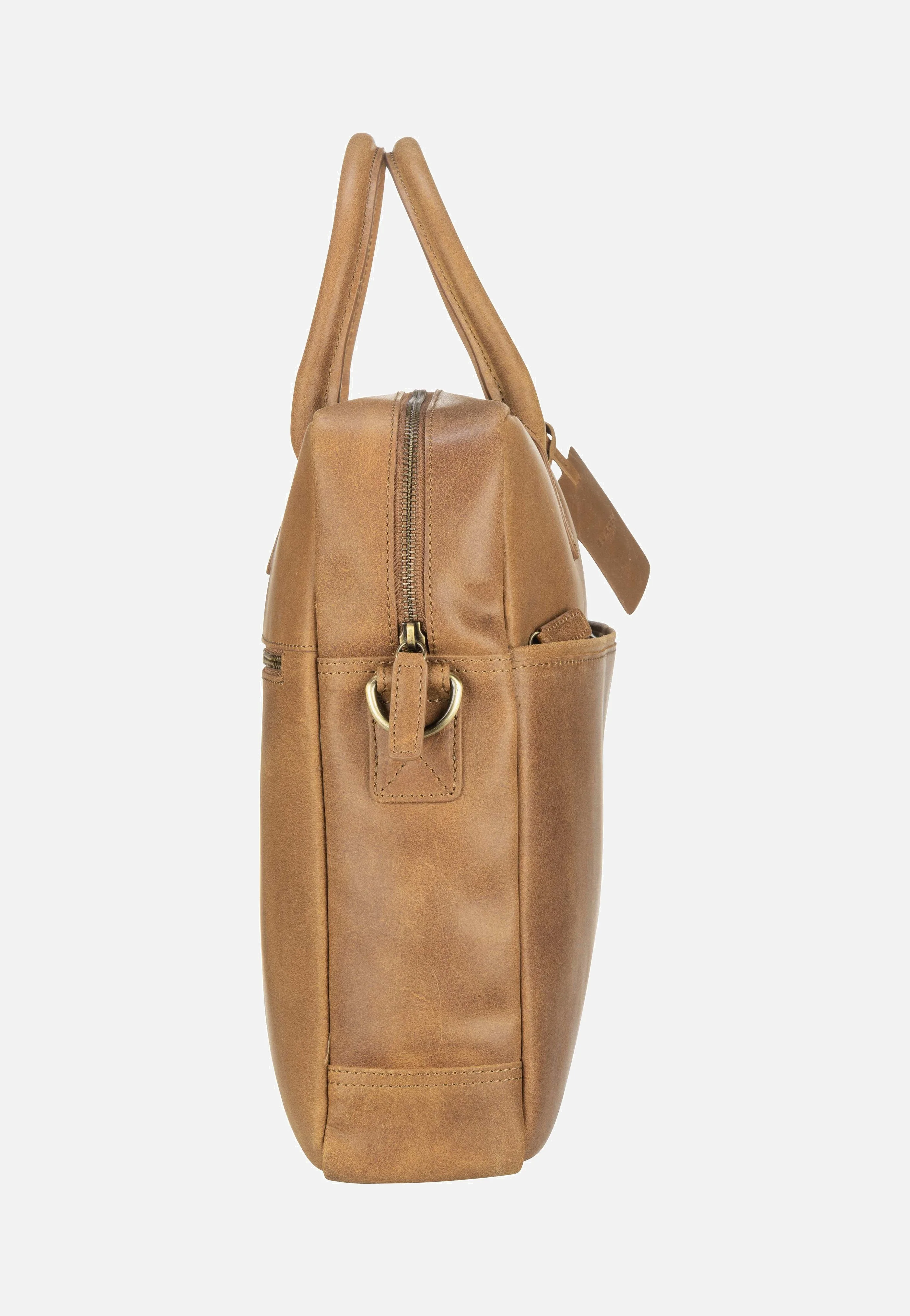 Vintage Max Big Worker 17'' 7339 Cognac - Aktentasche - Image 4