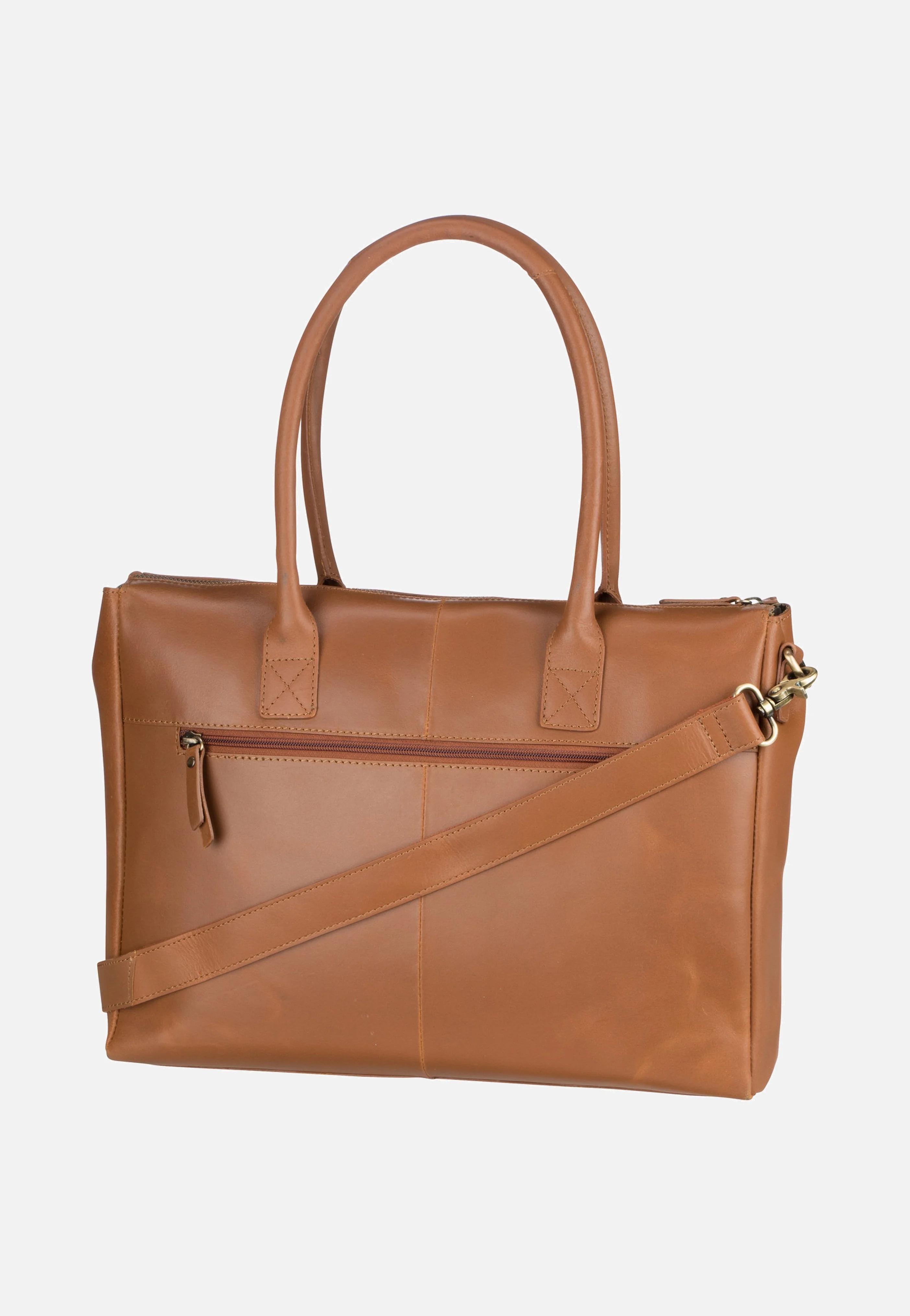 Vintage Valerie Laptopbag 15'' 6988 Cognac - Aktentasche - Image 2