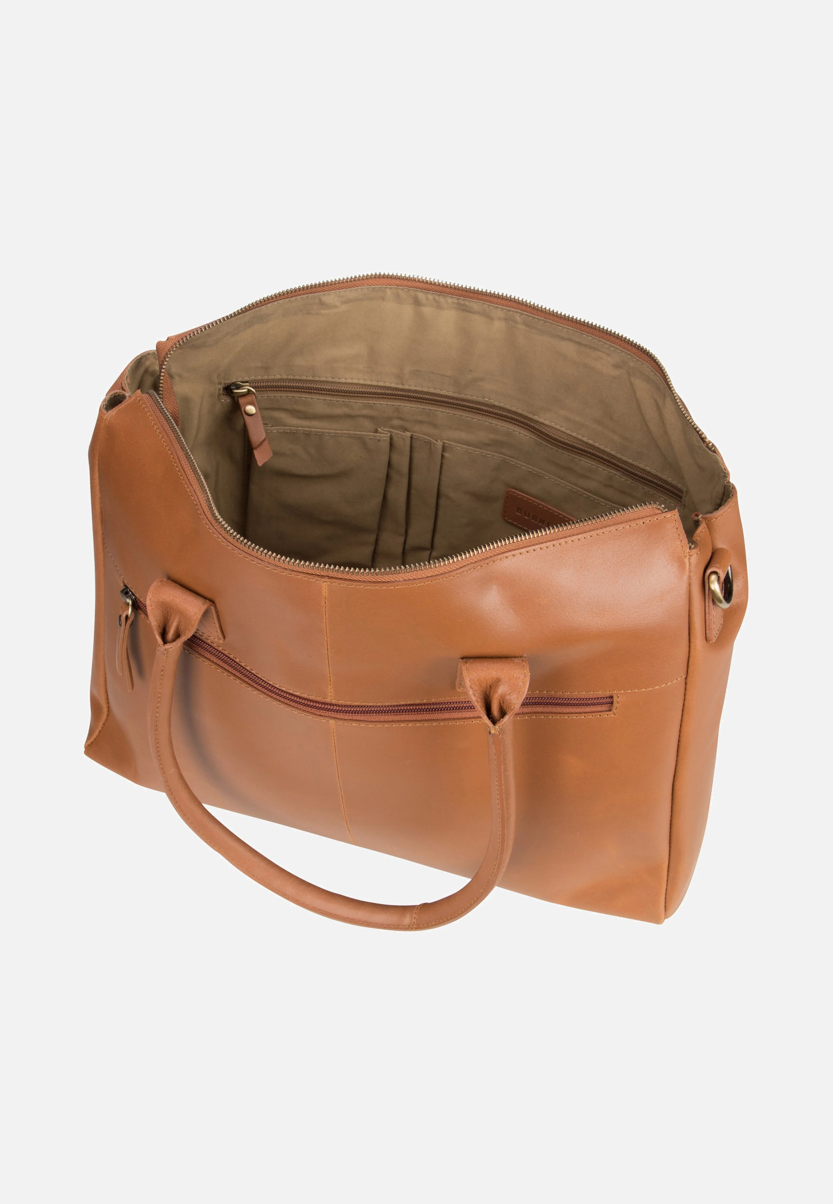 Vintage Valerie Laptopbag 15'' 6988 Cognac - Aktentasche - Image 3