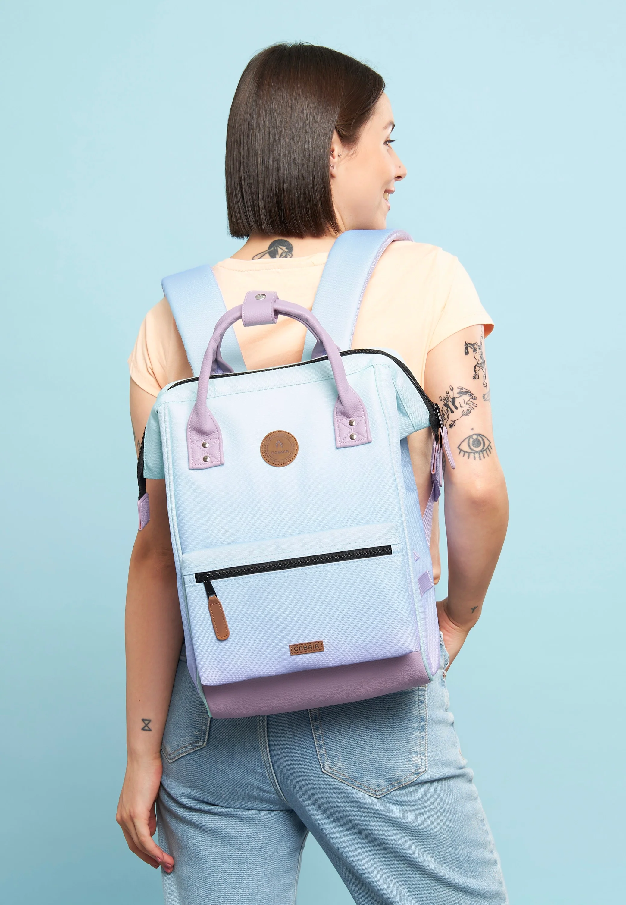Adventurer Recycled Oxford Degrade Medium Mykonos - Rucksack - Image 10