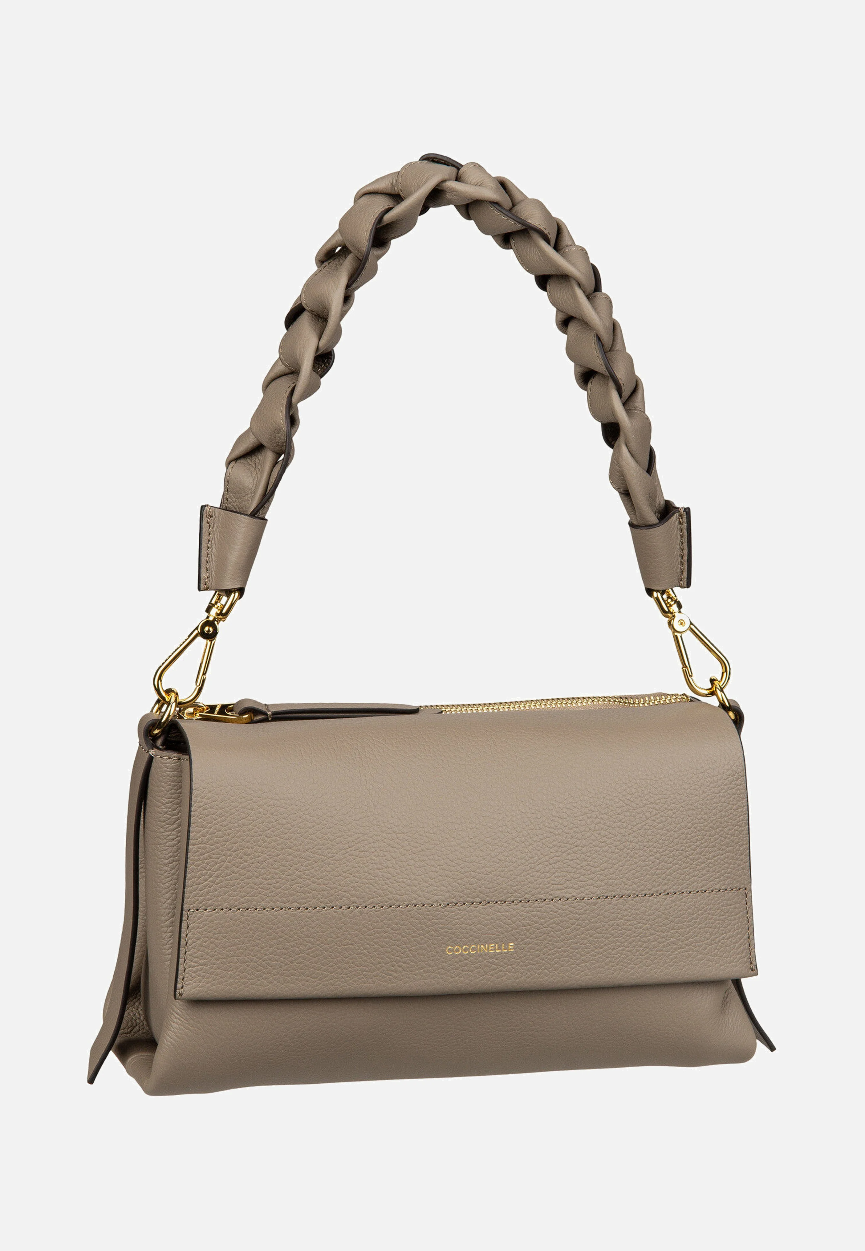 Boheme Grana Double 1201 Warm Taupe/Rosette - Umhängetasche