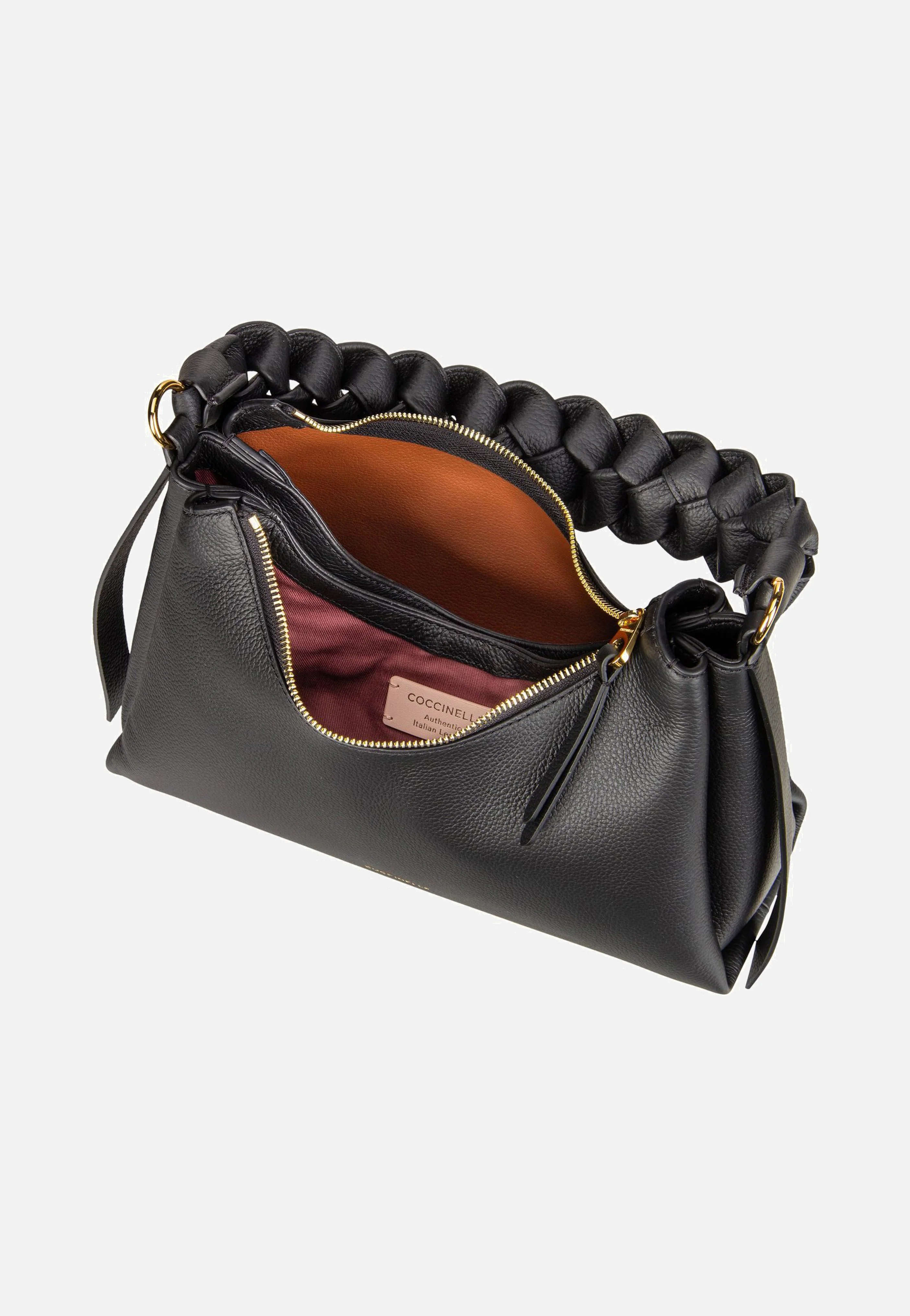 Boheme Grana Double 1303 Noir/Cognac - Umhängetasche - Image 3
