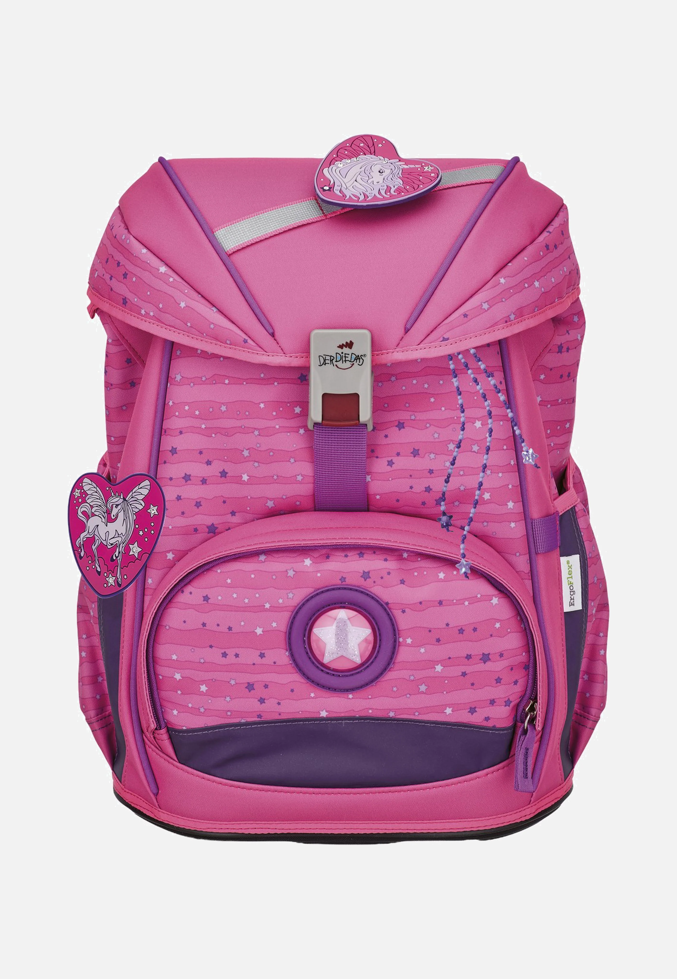 ErgoFlex Set 1 Pretty Unicorn - Schulrucksack