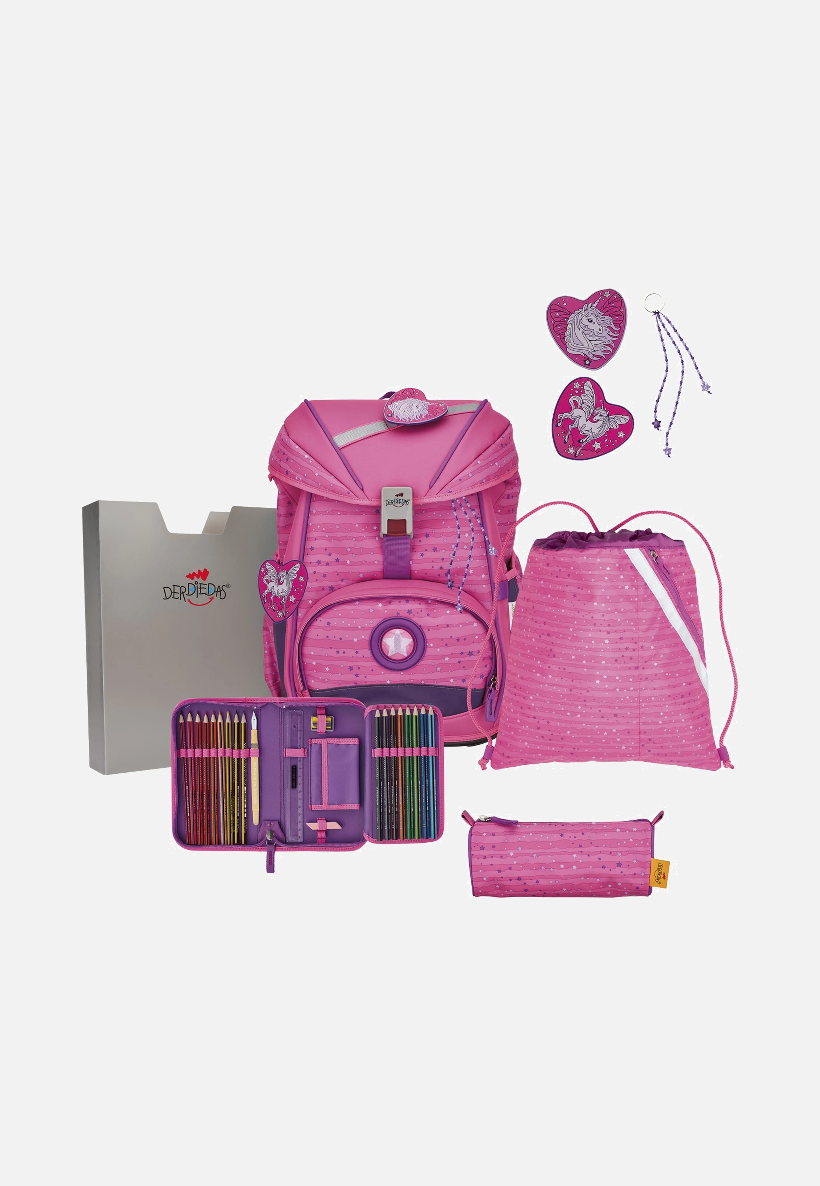 ErgoFlex Set 1 Pretty Unicorn - Schulrucksack - Image 6