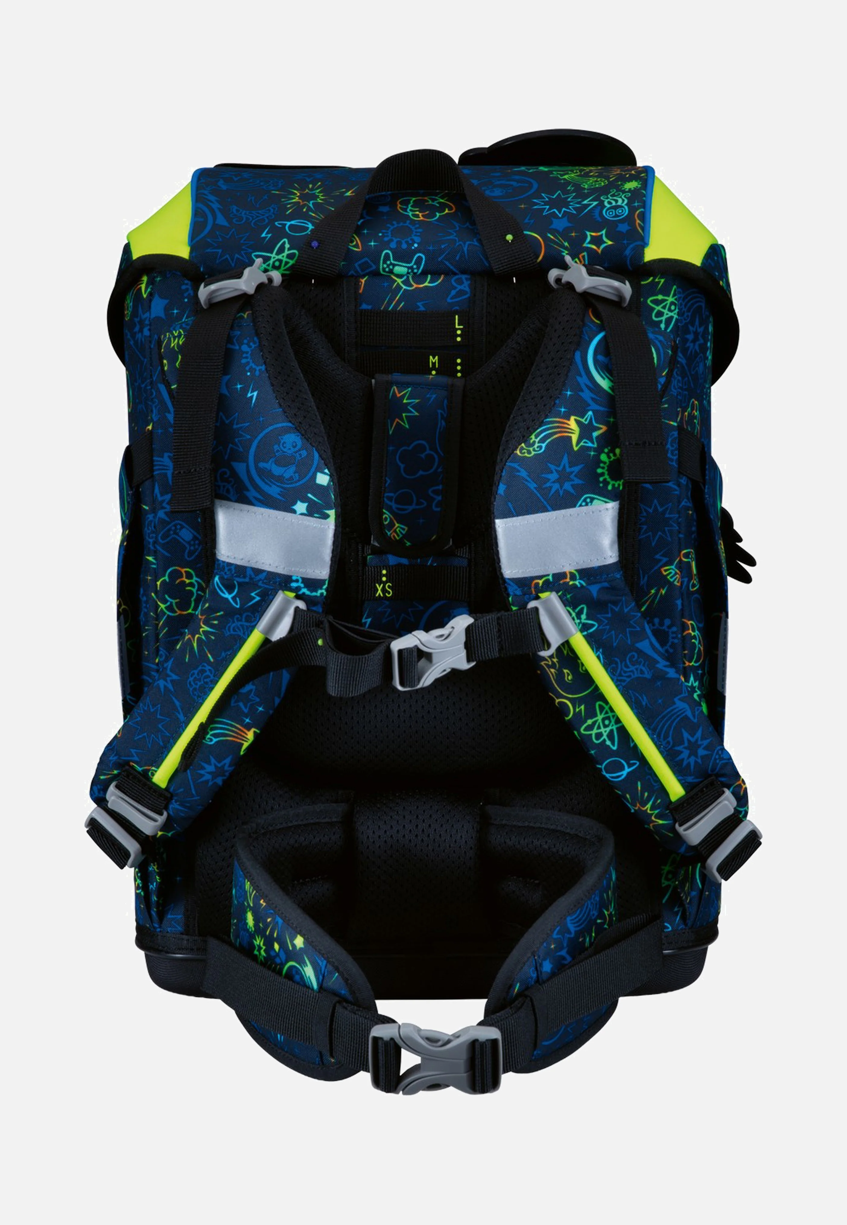ErgoFlex Tiny Set Neon Crazy - Schulrucksack - Image 3