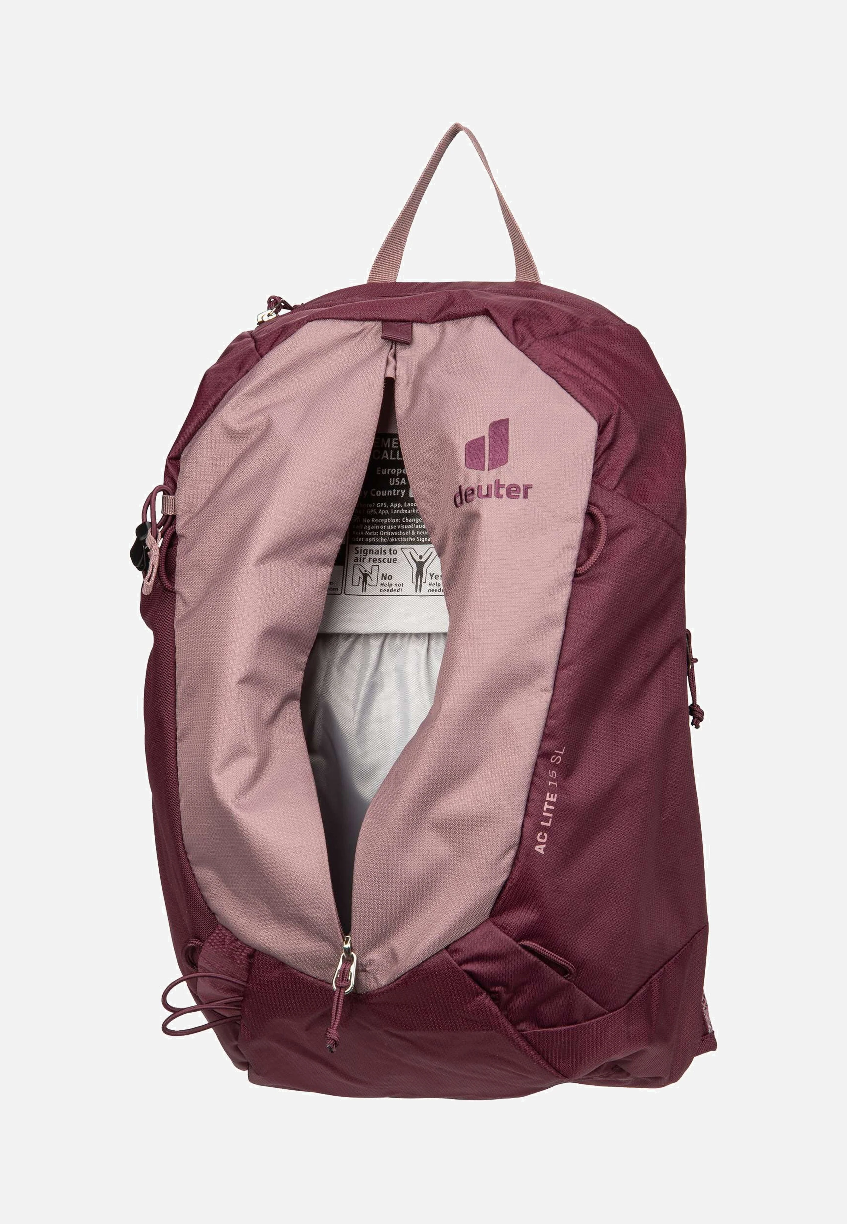 AC Lite 15 SL Ashrose/Cassis - Wanderrucksack - Image 3