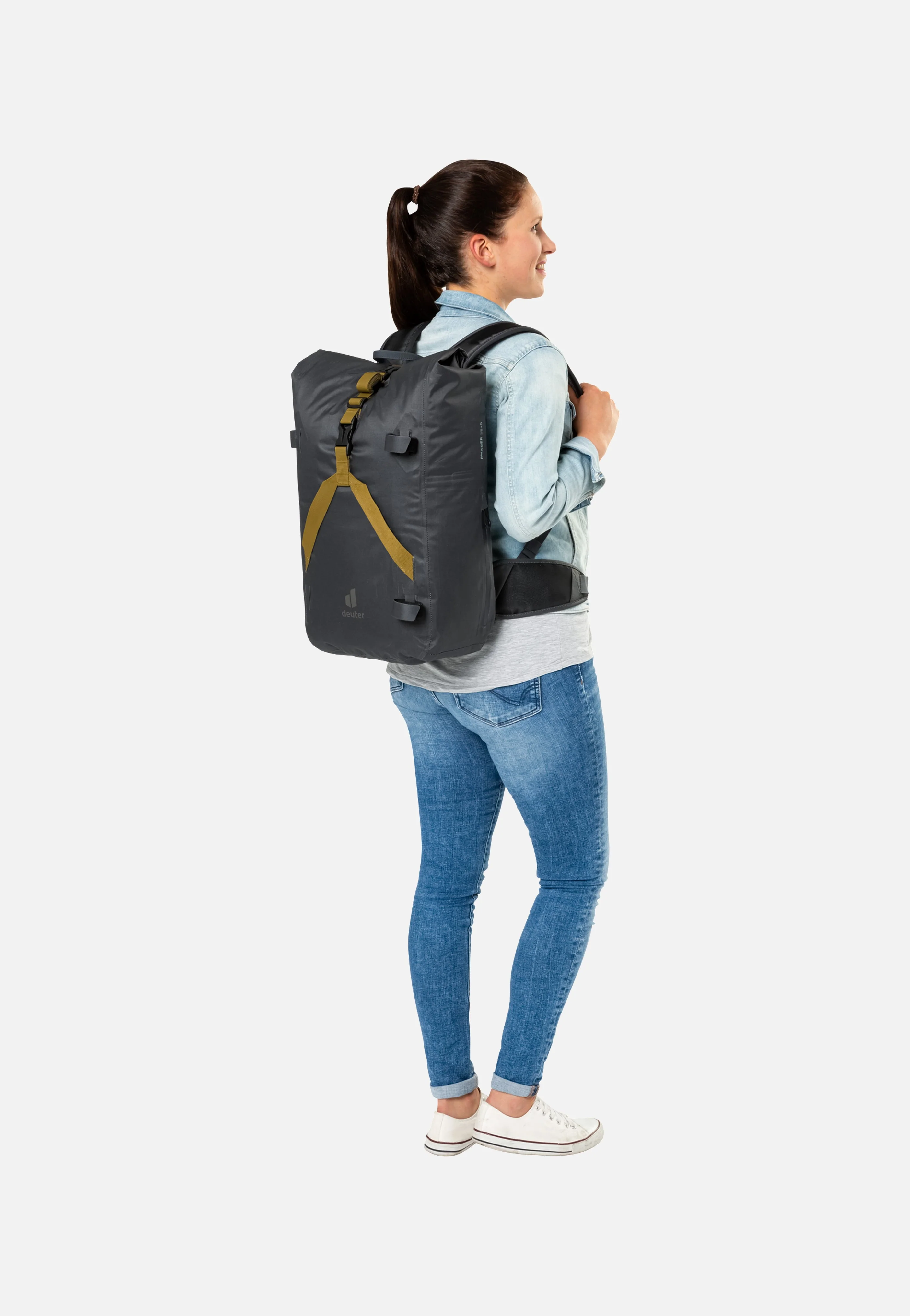 Amager 25+5 Graphite - Rolltop Rucksack - Image 7
