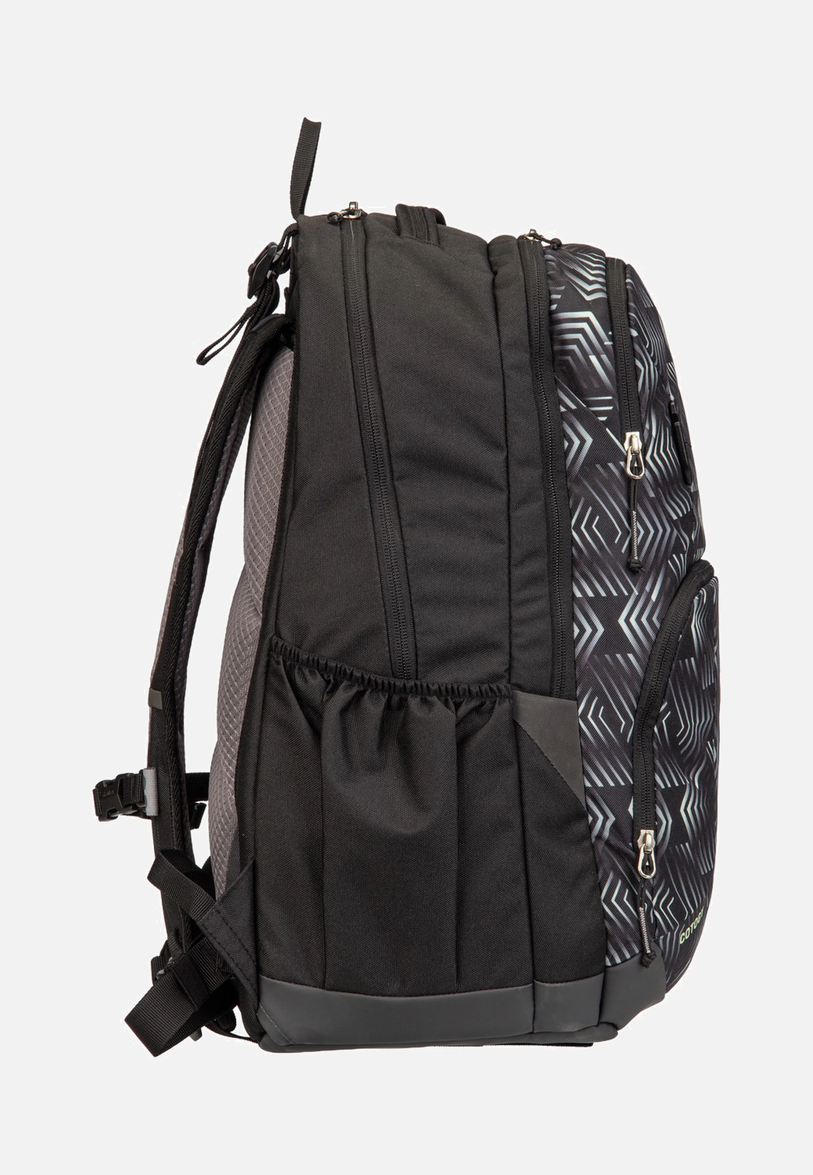 Cotogy Black Ripple - Schulrucksack - Image 4