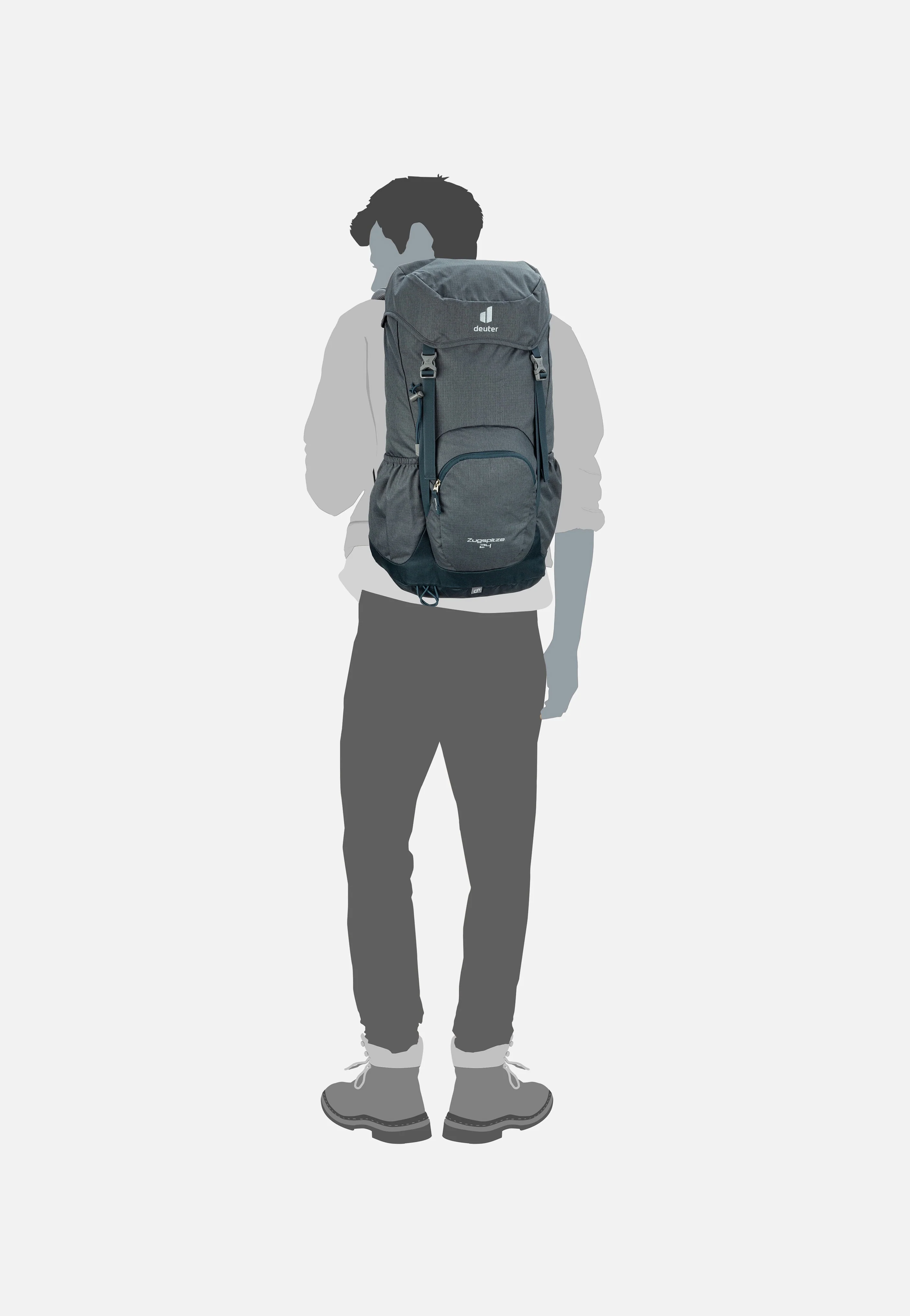 Zugspitze 24 Graphite/Ink - Wanderrucksack - Image 11