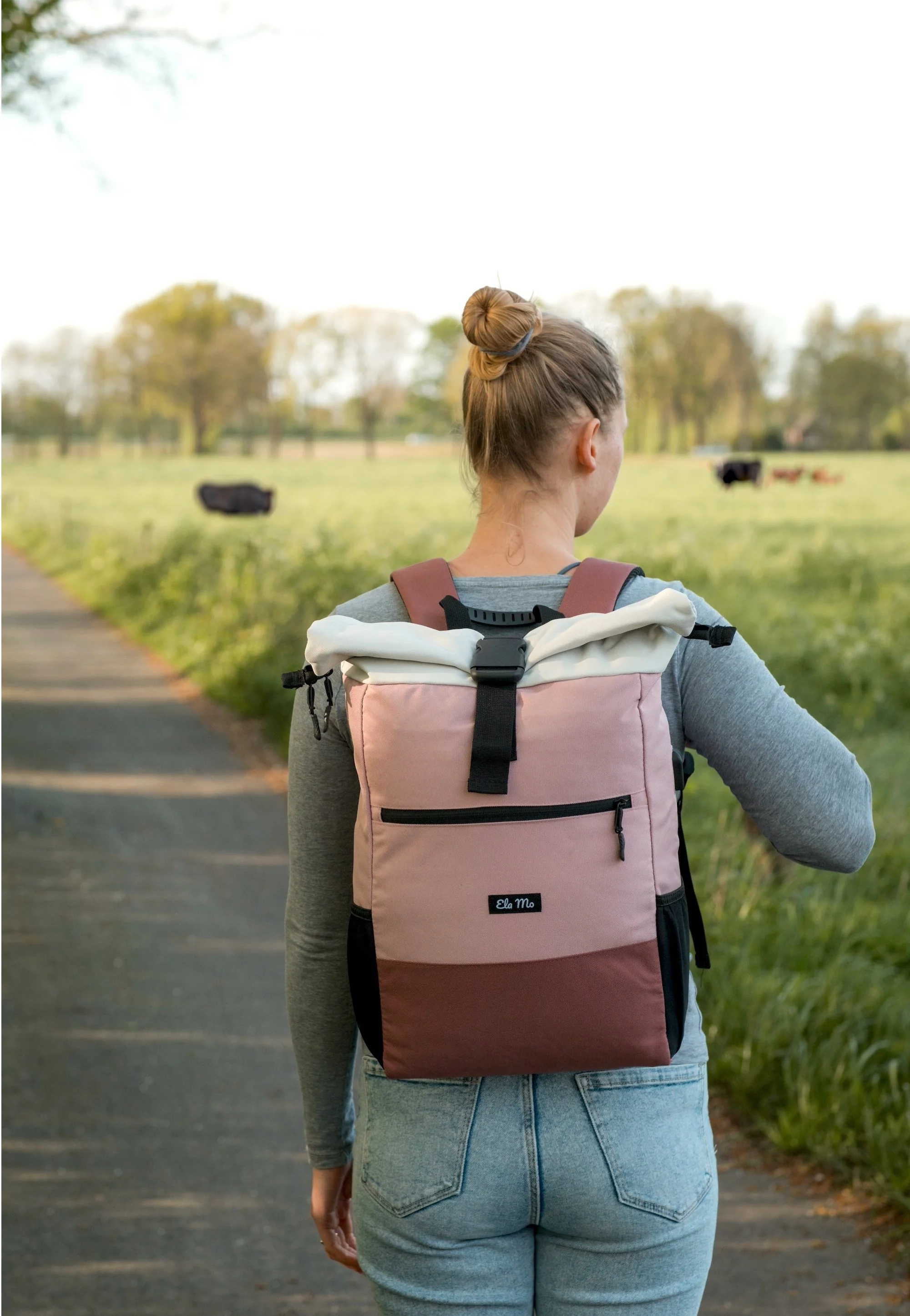 Rolltop Strawberry Cream - Rolltop Rucksack - Image 6