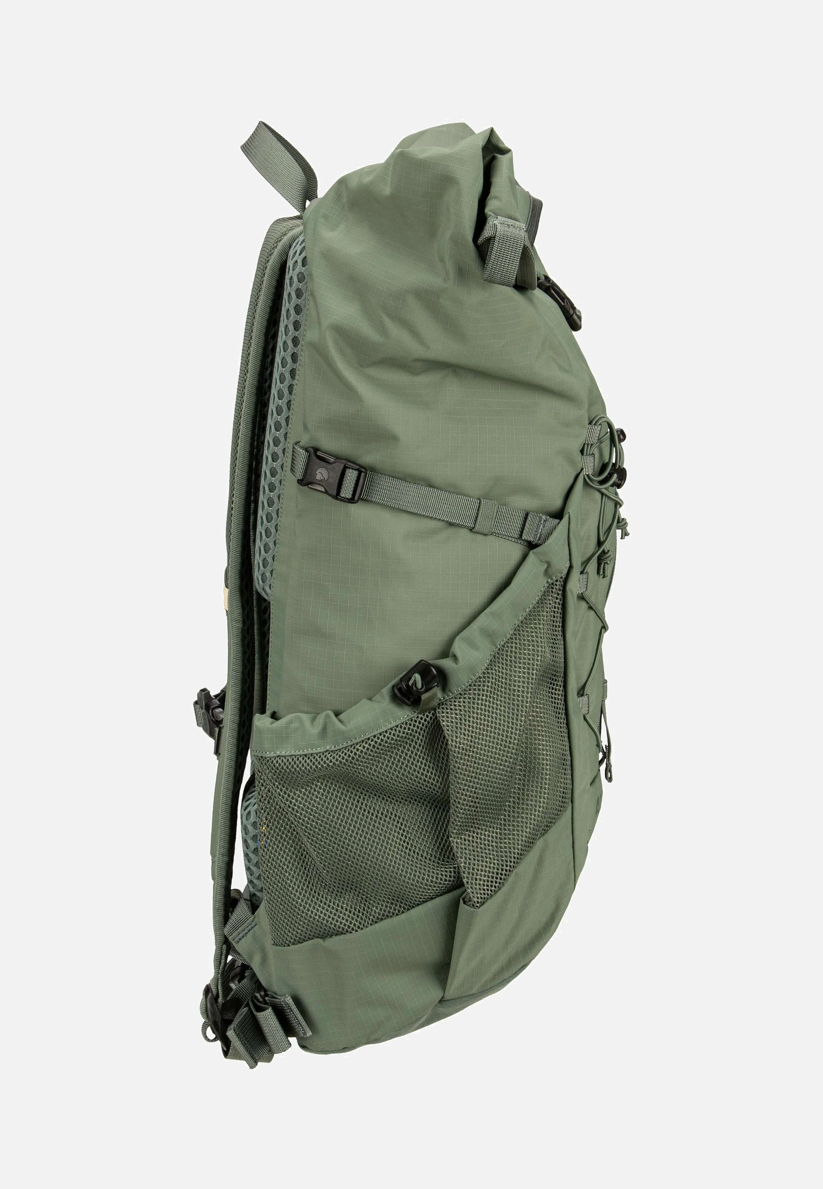 Abisko Hike Foldsack Patina Green - Rolltop Rucksack - Image 4