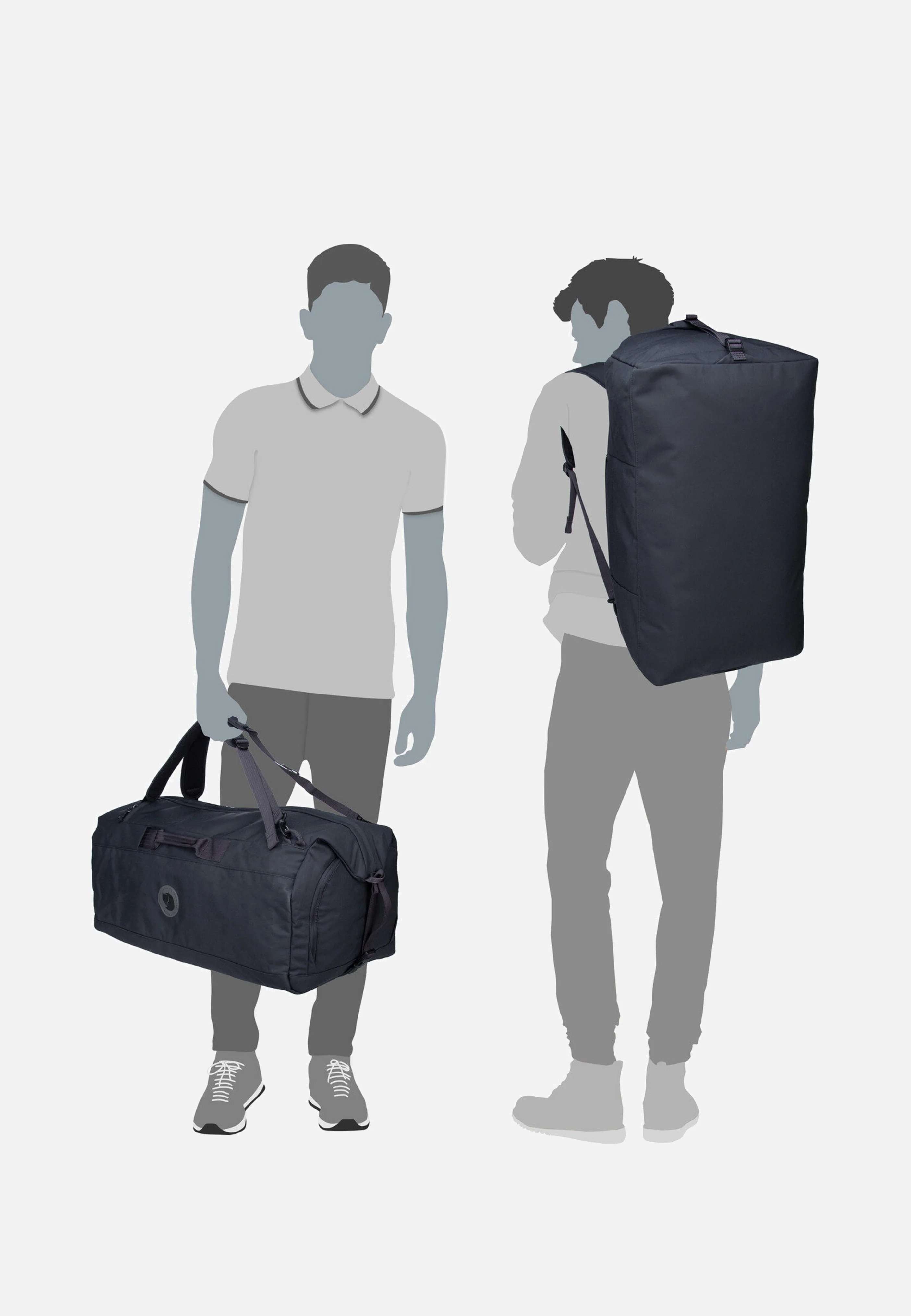Färden Duffel 80 Coal Black - Dufflebag - Image 10