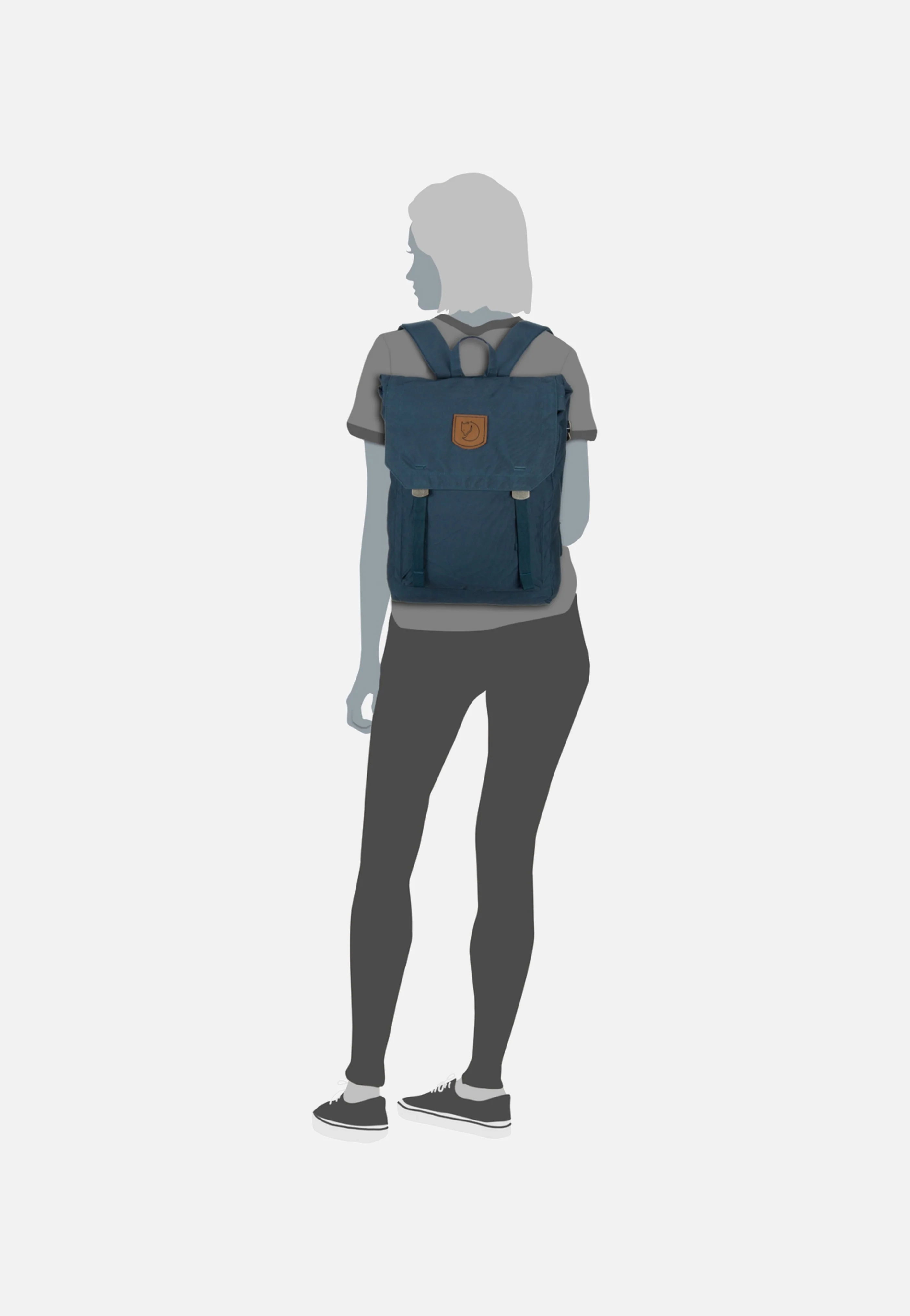 Foldsack No.1 Navy - Rucksack - Image 6