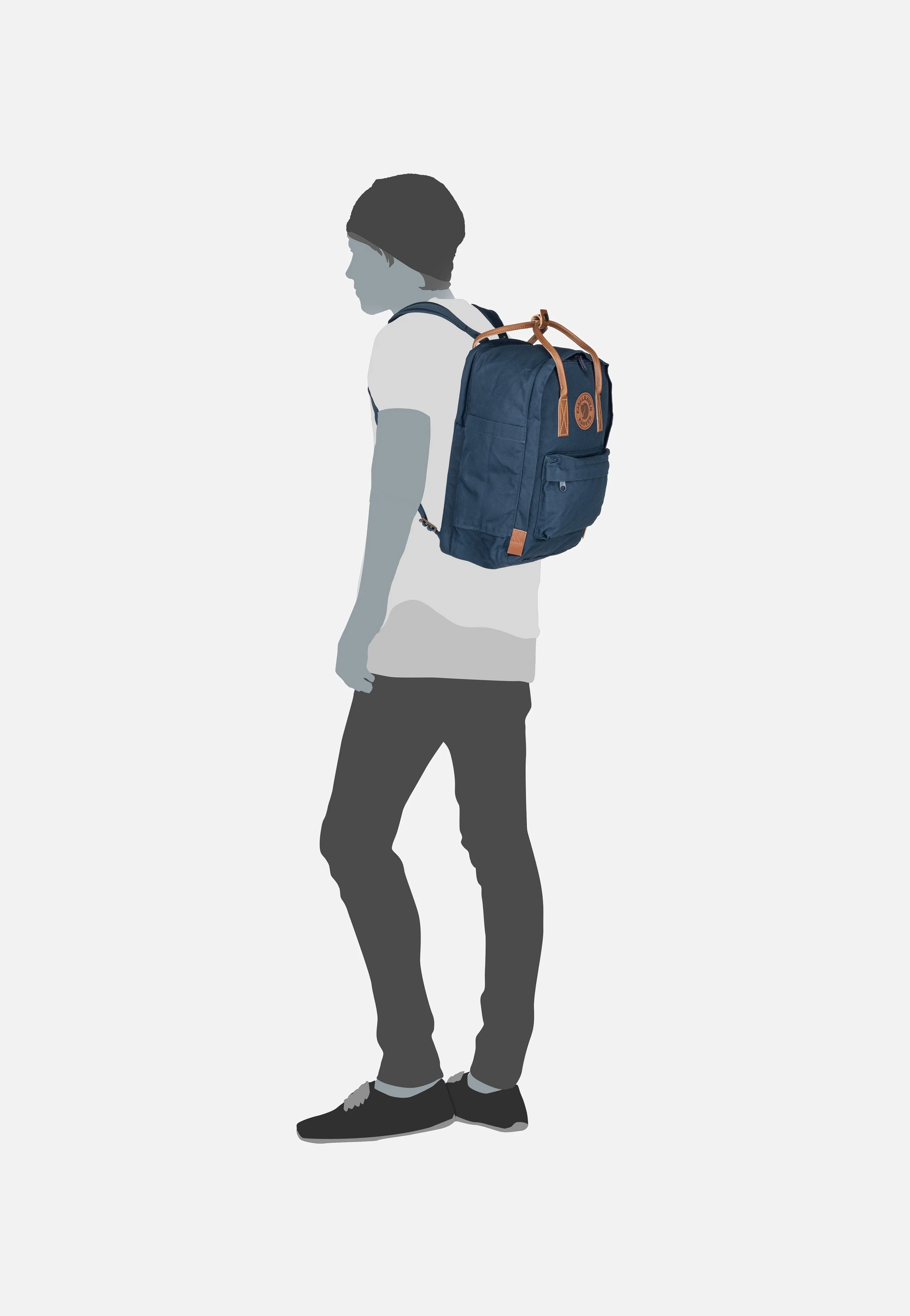 Kanken No.2 Laptop 15' Navy - Rucksack - Image 7