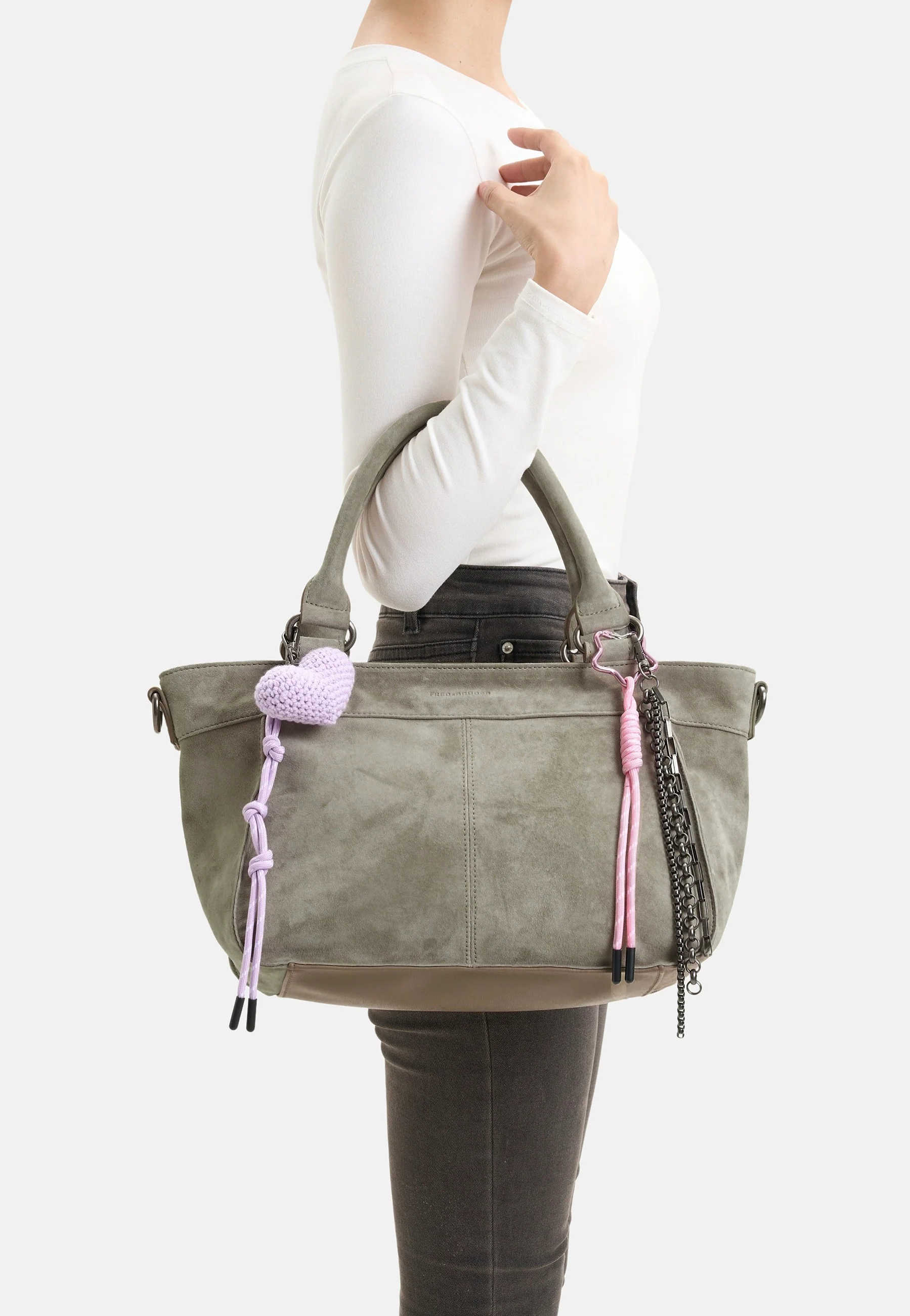 Beautiful Mess Handbag Taupe - Henkeltasche - Image 5