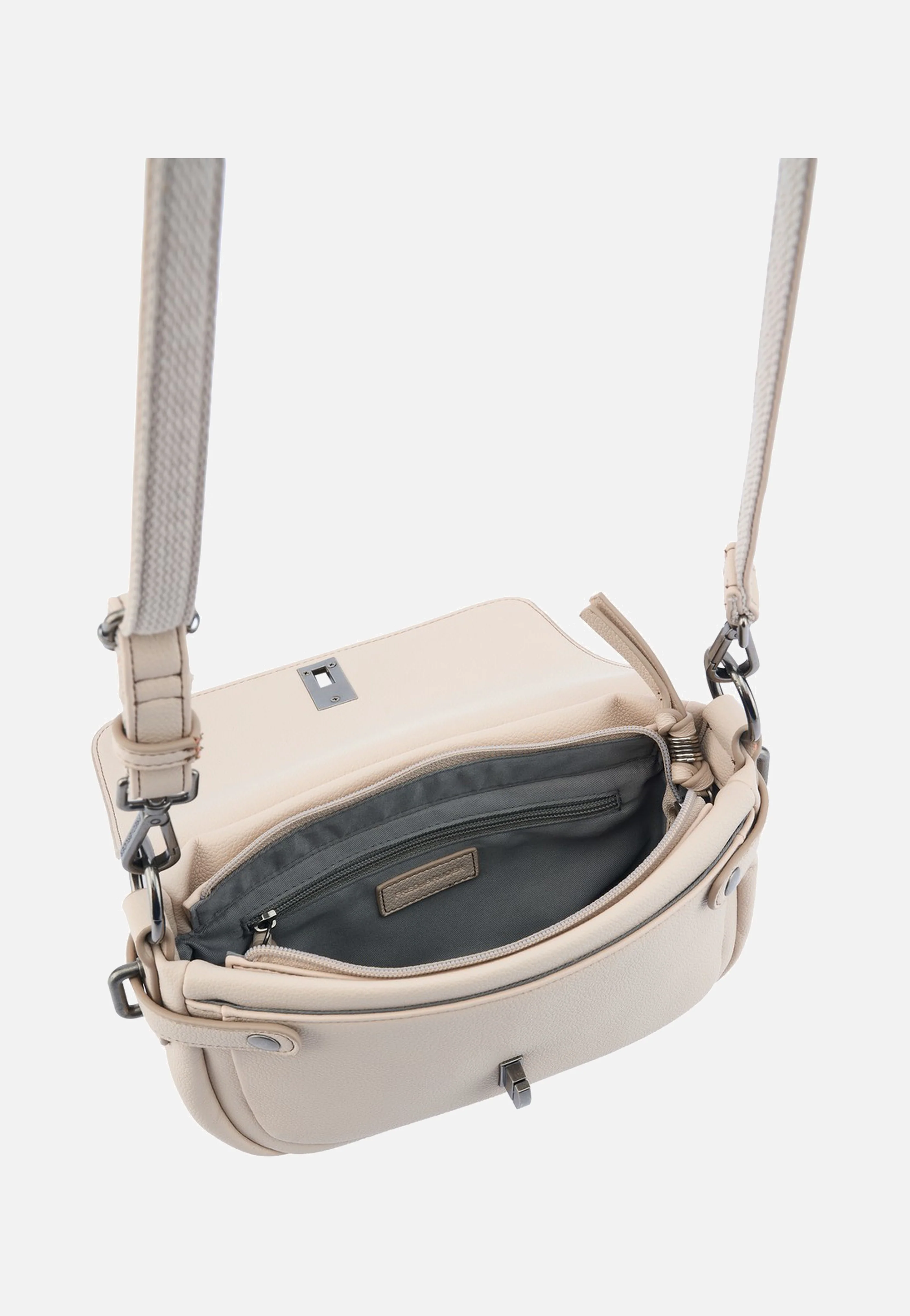 My Bestie Crossbag With Flap Light Nutmeg - Crossbody Bag - Image 4
