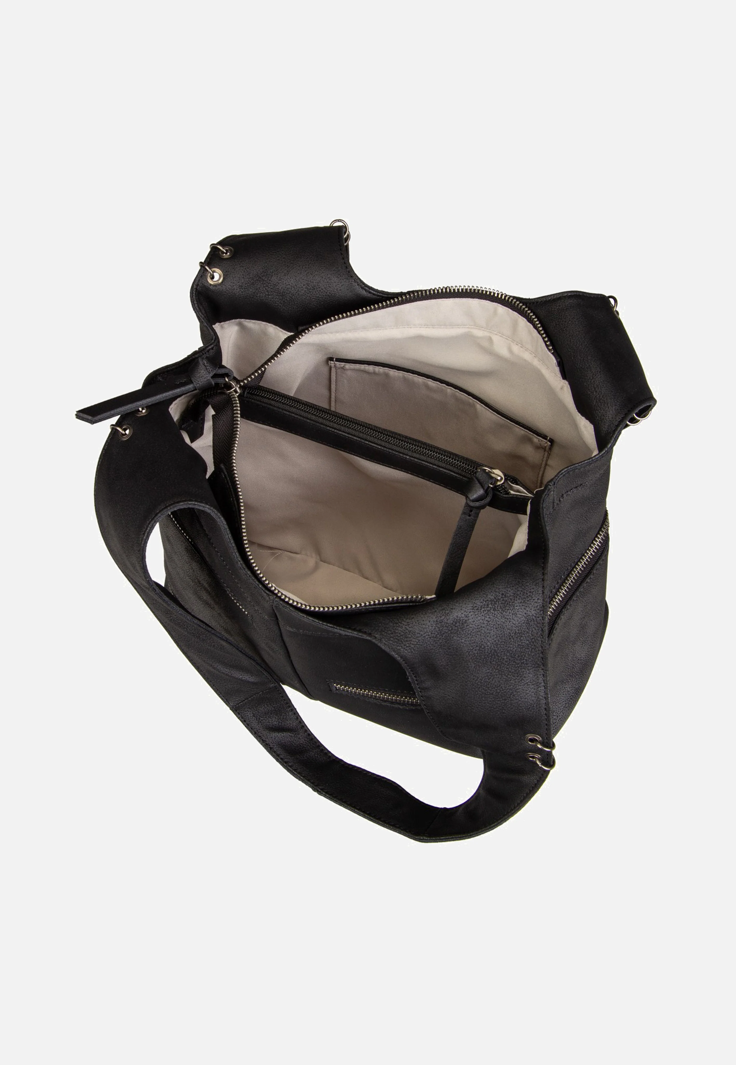 Rebel At Heart Hobo Black - Hobo Bag - Image 6