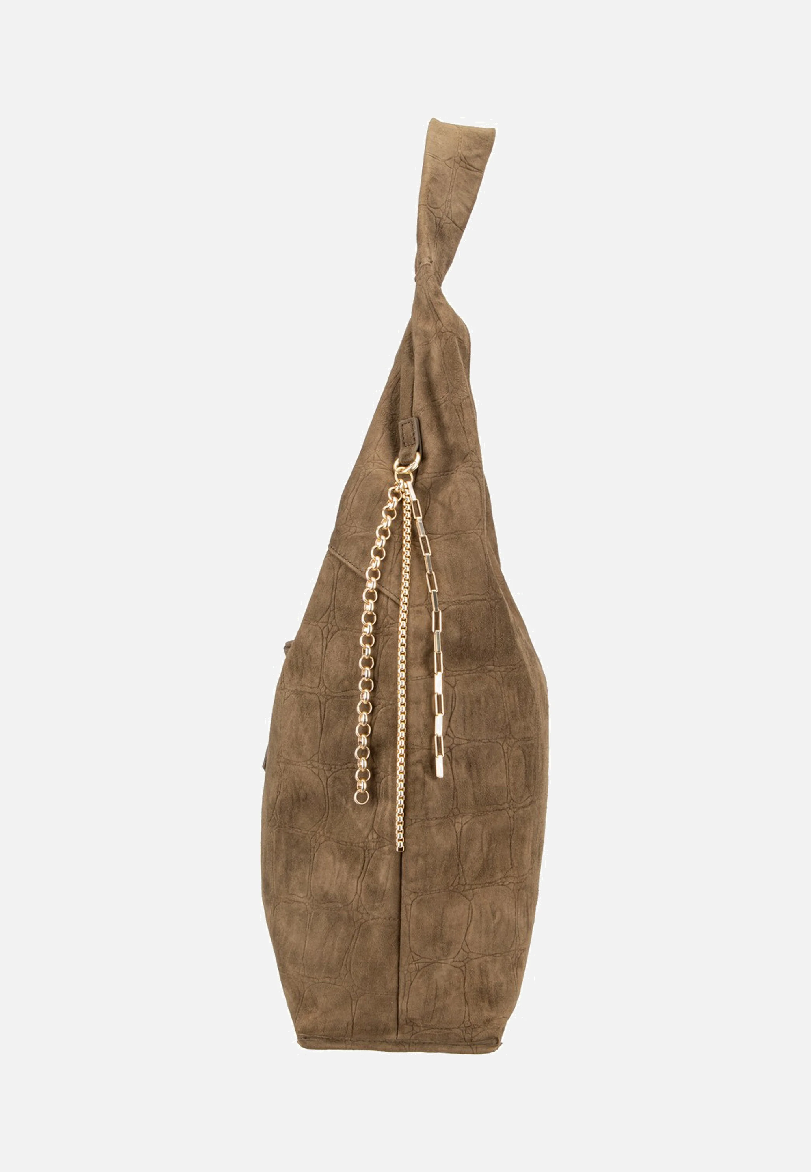 Velvet Wild Hobo Khaki - Hobo Bag - Image 4