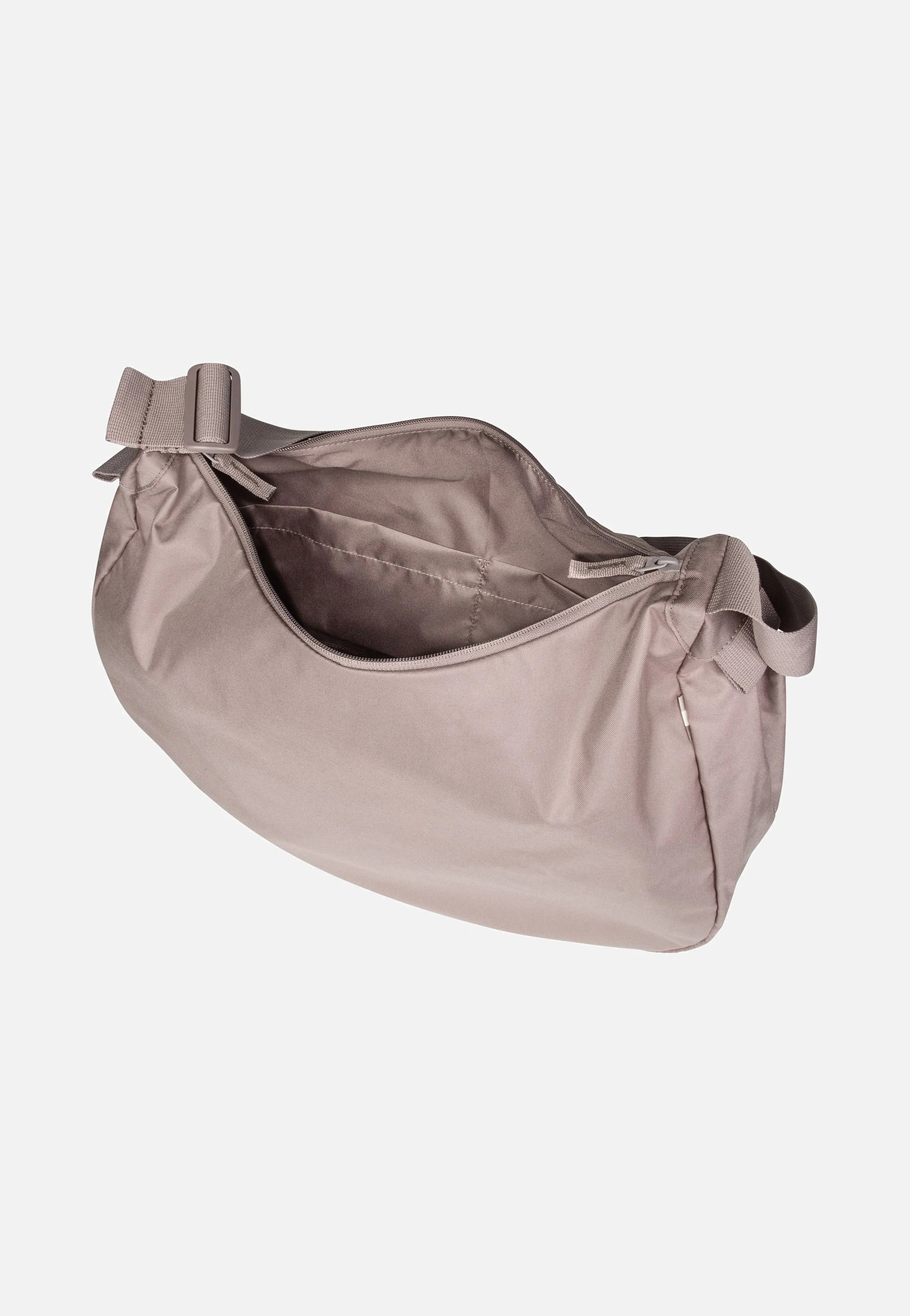 Curved Bag Monochrome Oyster - Hobo Bag - Image 3