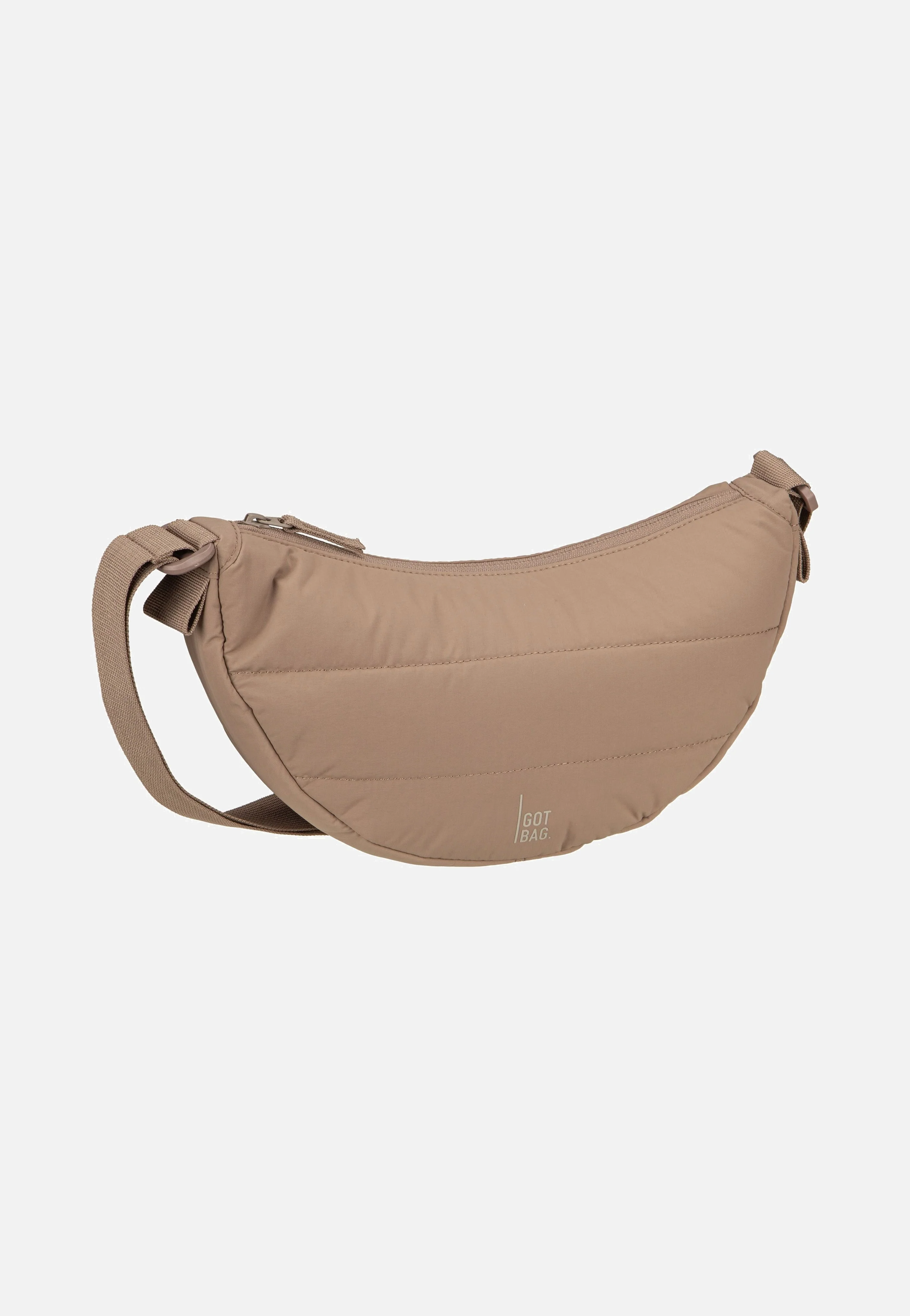 Puffer Moon Bag Small Monochrome Oyster - Crossbody Bag