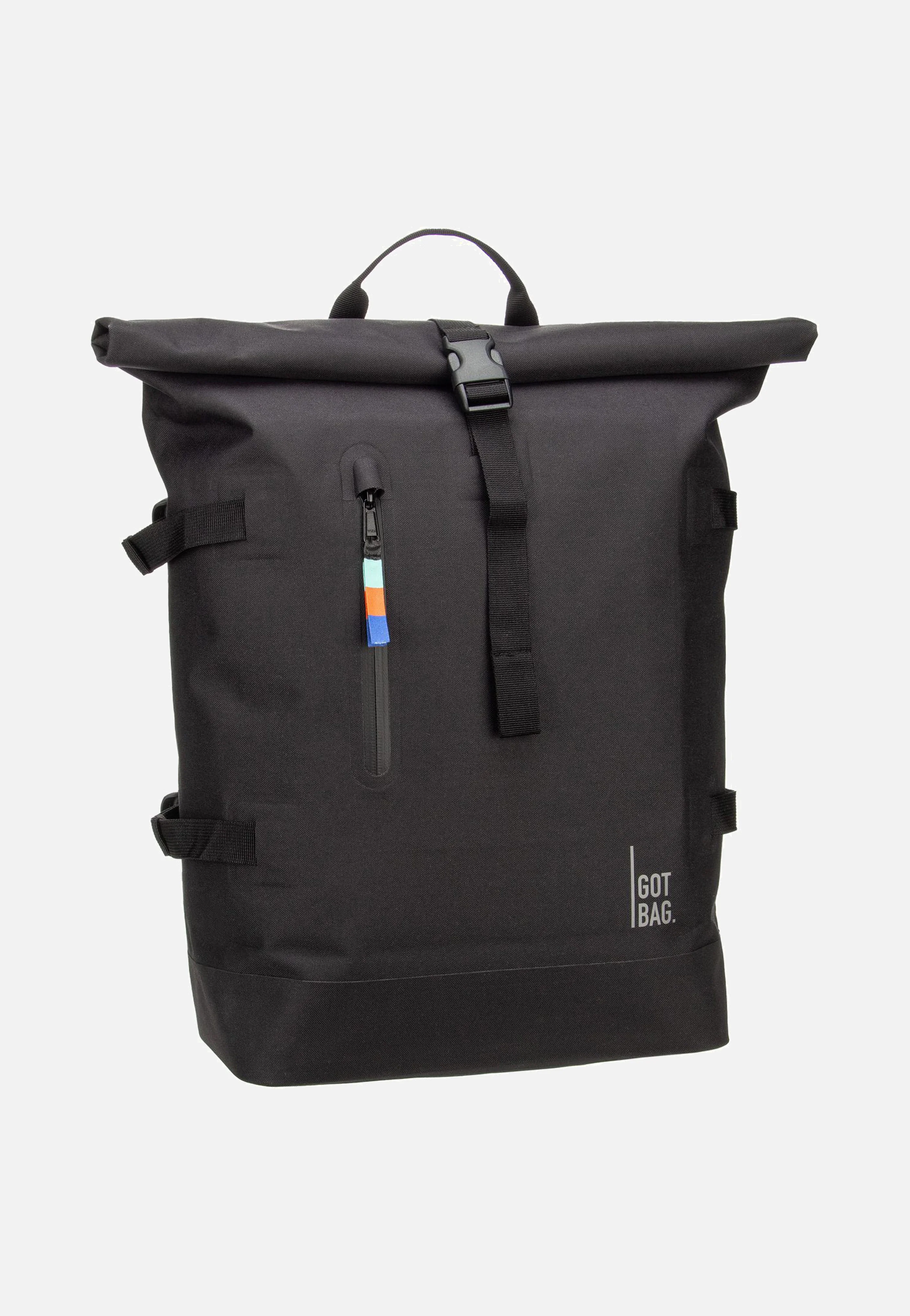 Rolltop 2.0 Black - Rolltop Rucksack