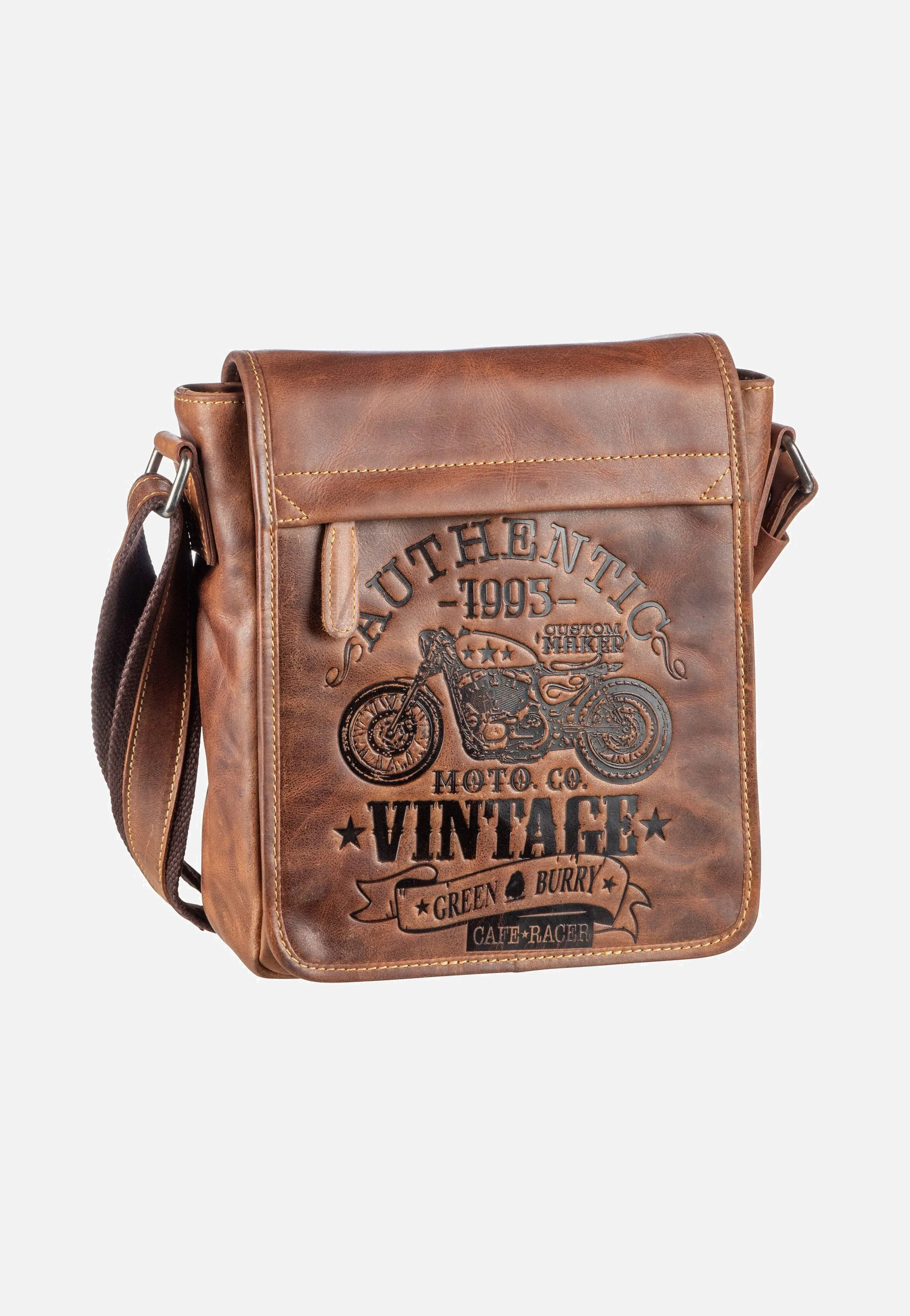Cafe Racer 0830 Antikbraun - Crossbody Bag