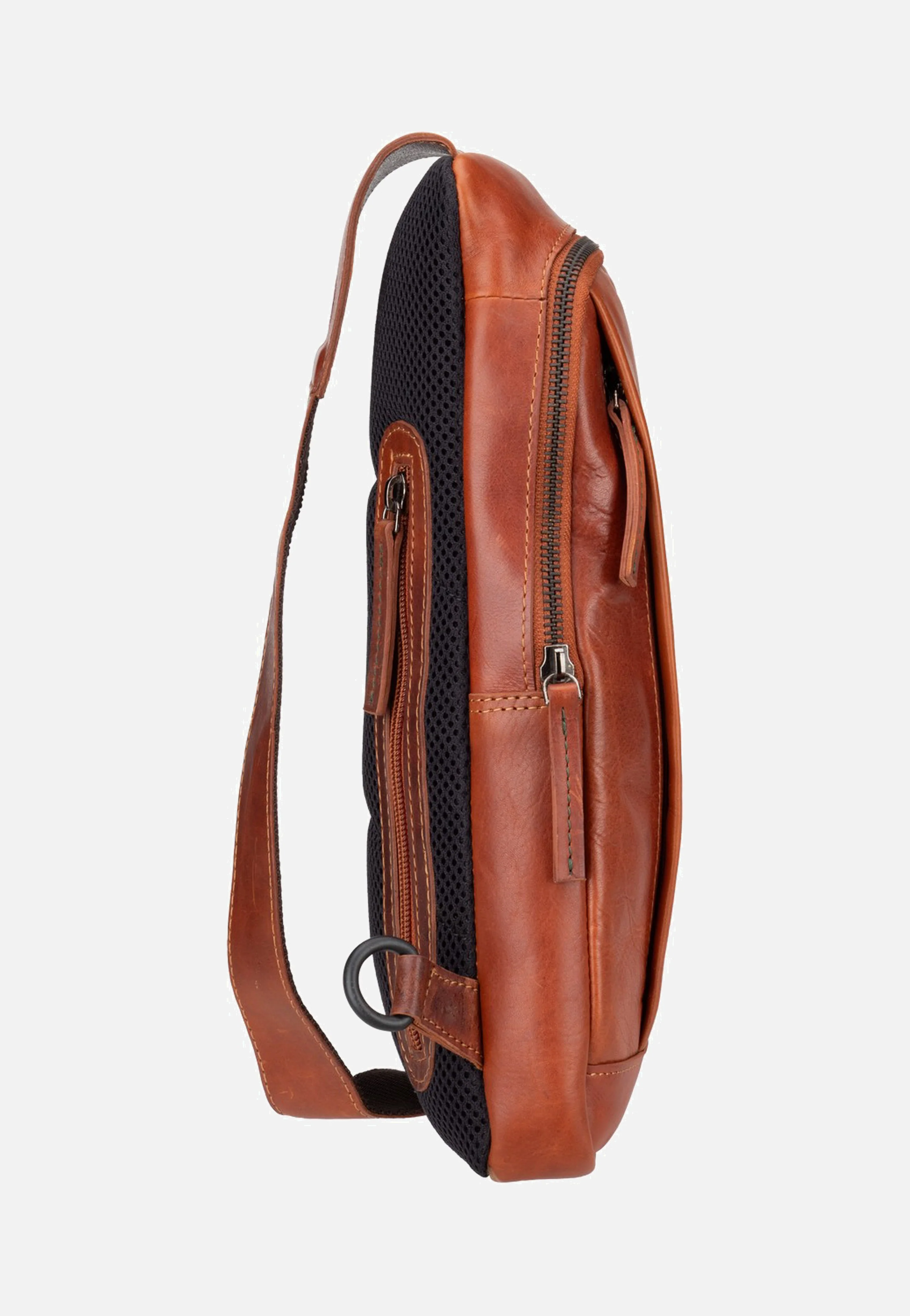 Newport Crossover-Bag Caramel - Crossbody Bag - Image 3
