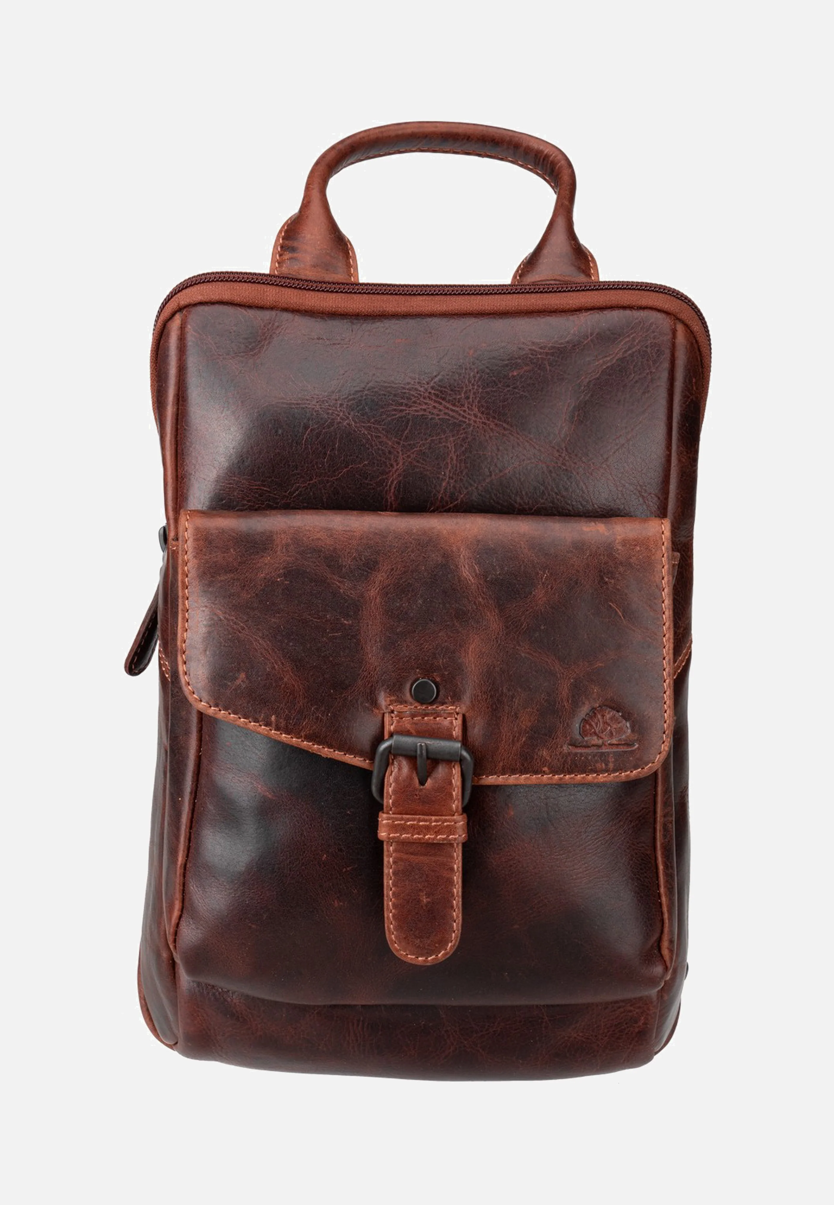 Rugged Body-Crossover Bag I Teak Brown - Crossbody Bag - Image 2