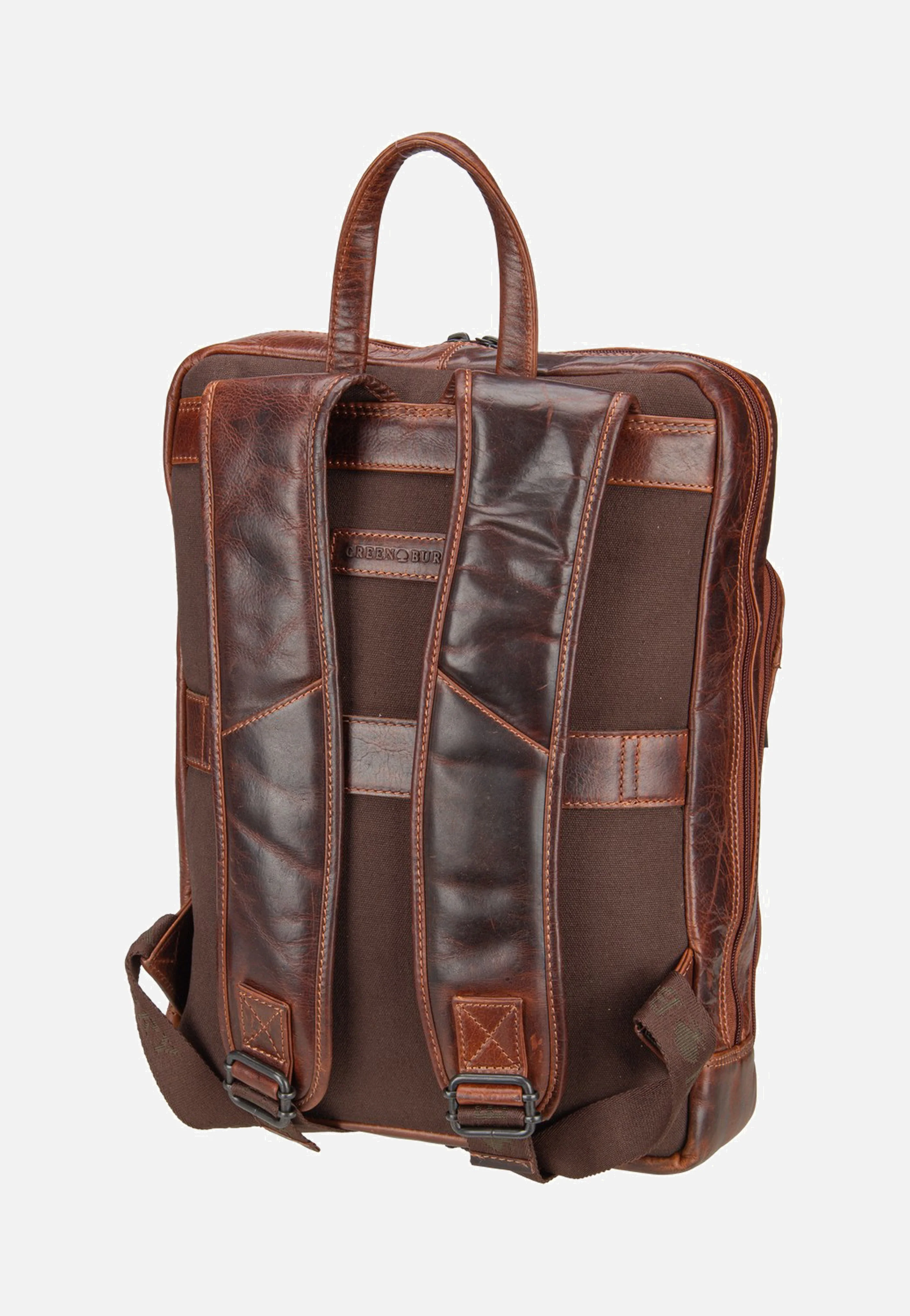 Rugged Business Teak Brown - Rucksack - Image 4