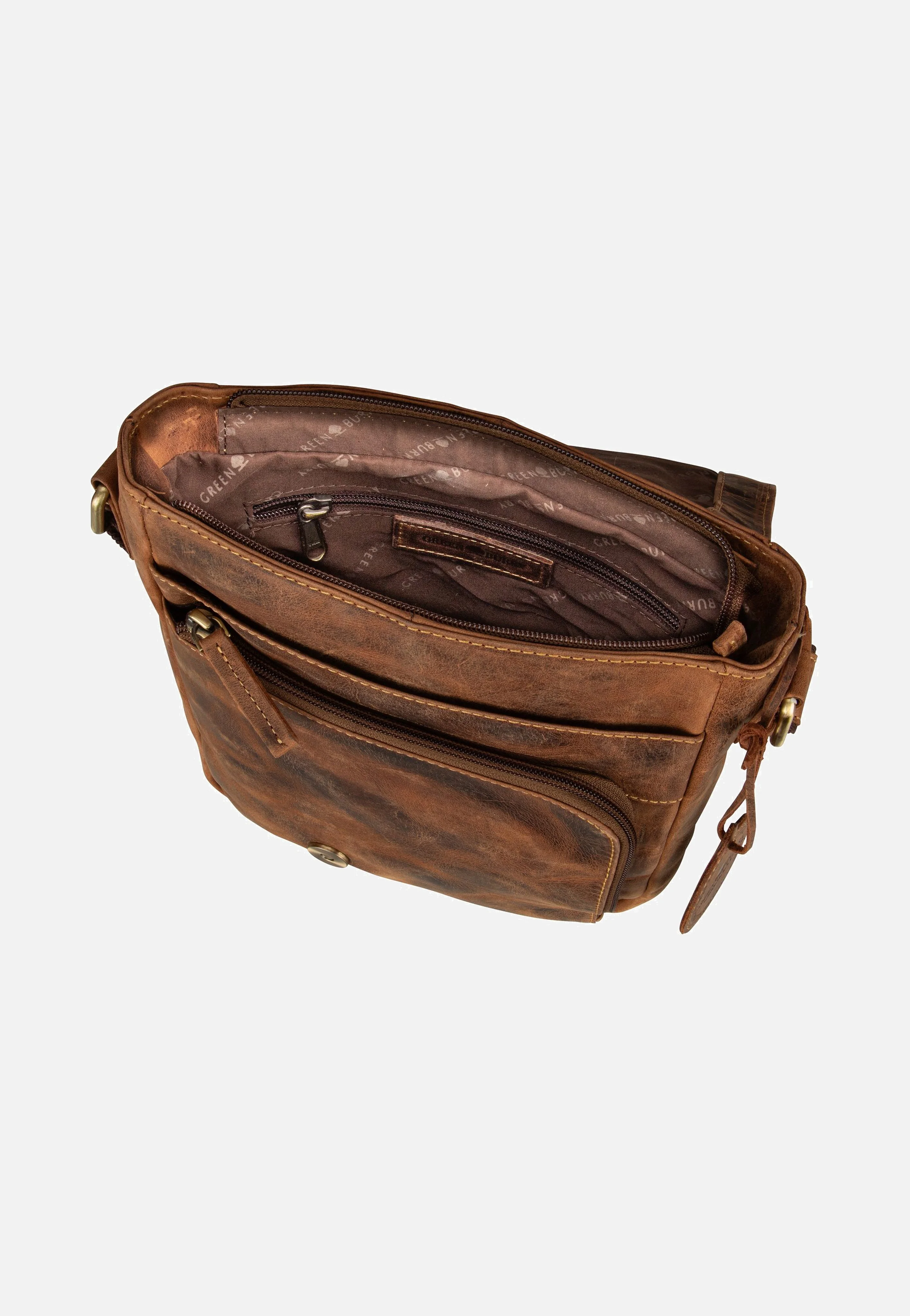 Vintage 1540 Revolver Bag S Sattelbraun - Crossbody Bag - Image 3