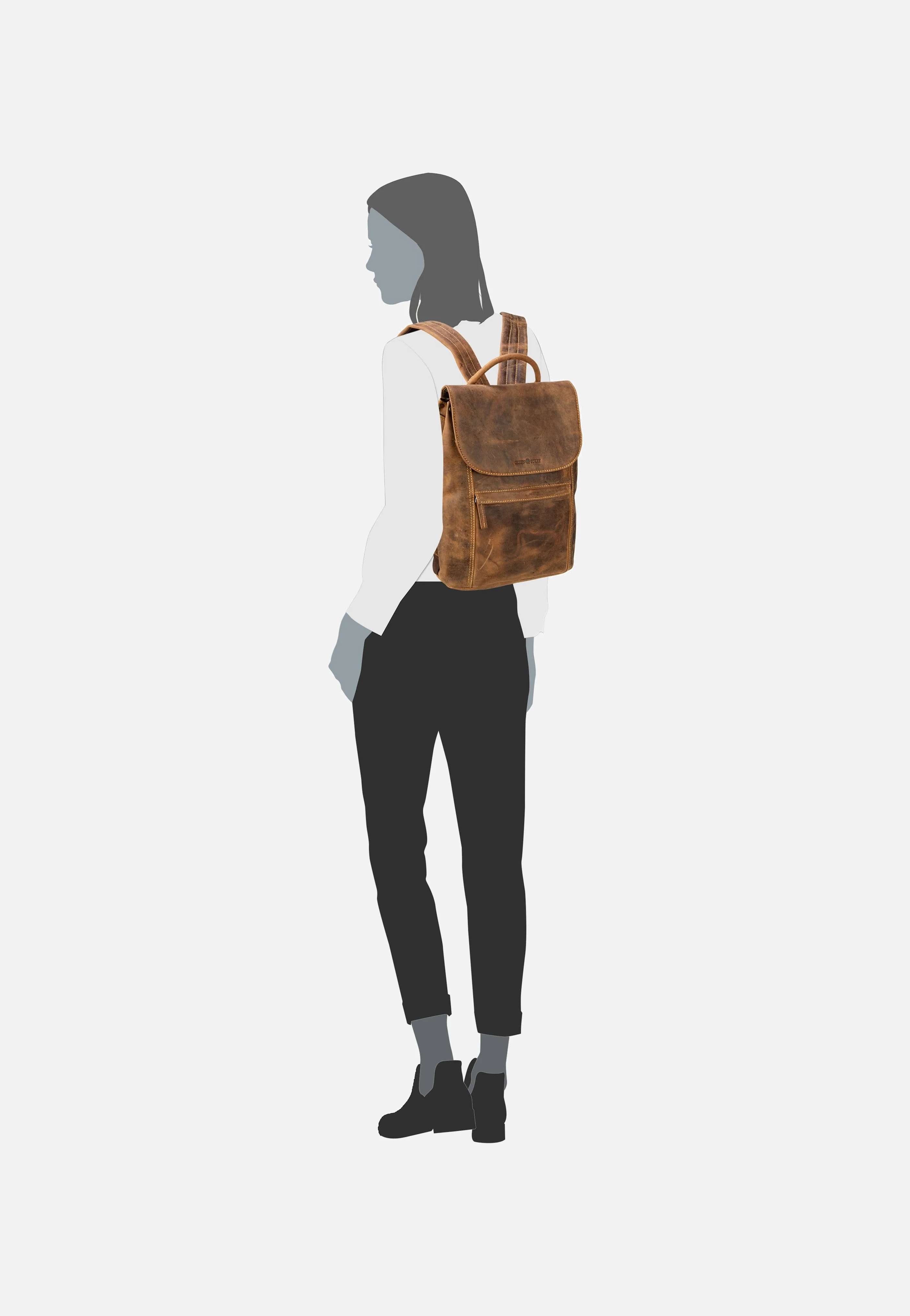 Vintage 1544 Sattelbraun - Rucksack - Image 6