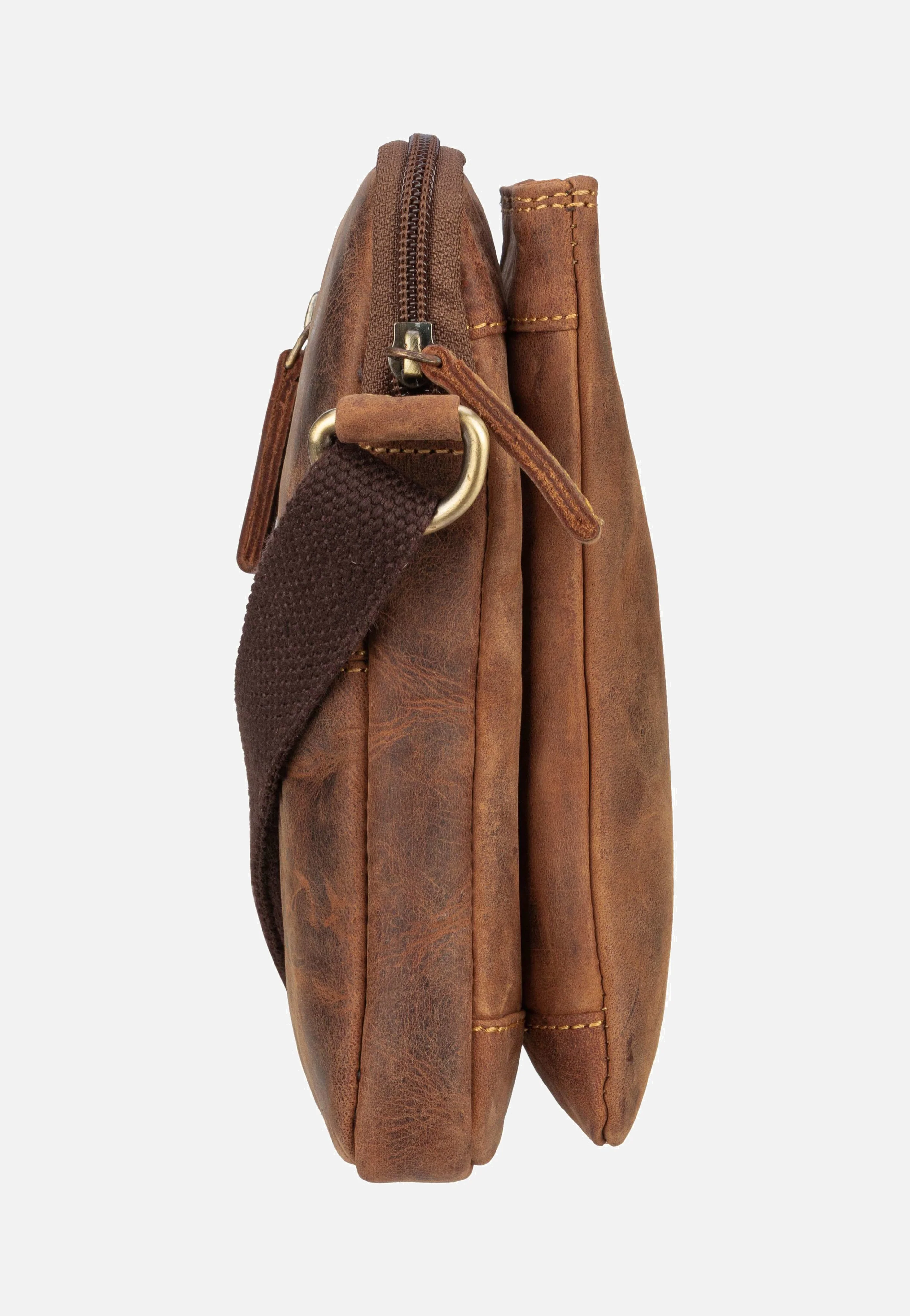 Vintage 1553 Mobile Sattelbraun - Handytasche - Image 5