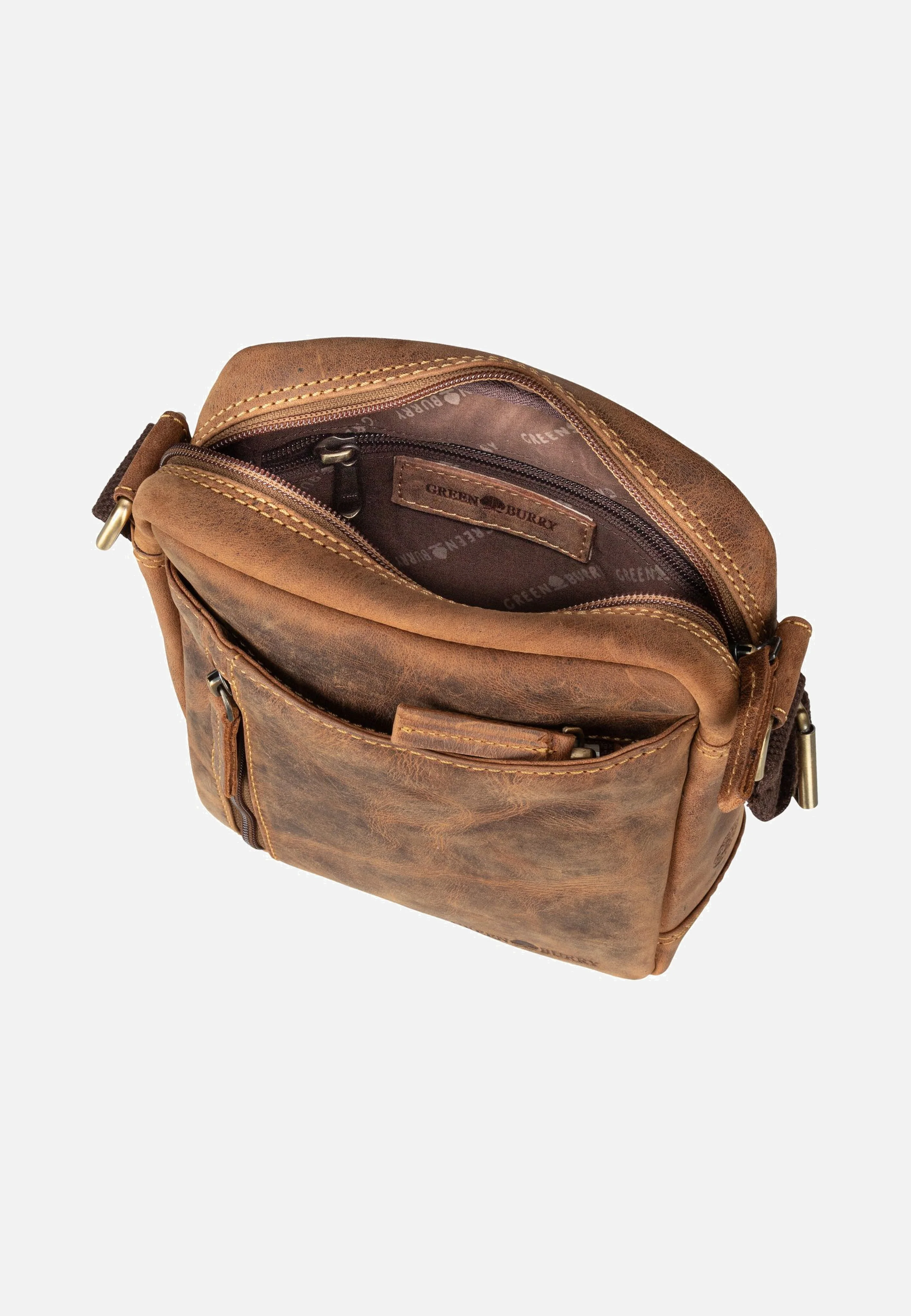 Vintage 1556 Sattelbraun - Crossbody Bag - Image 3