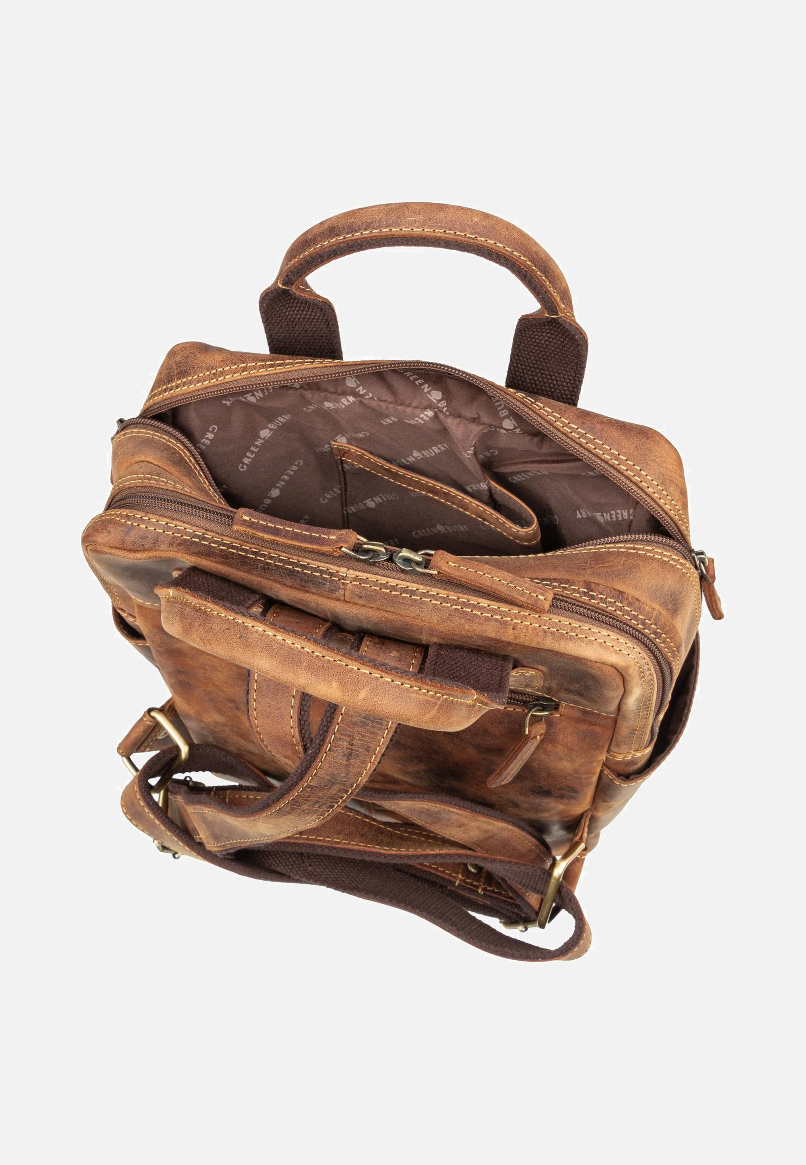 Vintage 1567A Sattelbraun - Rucksack - Image 3