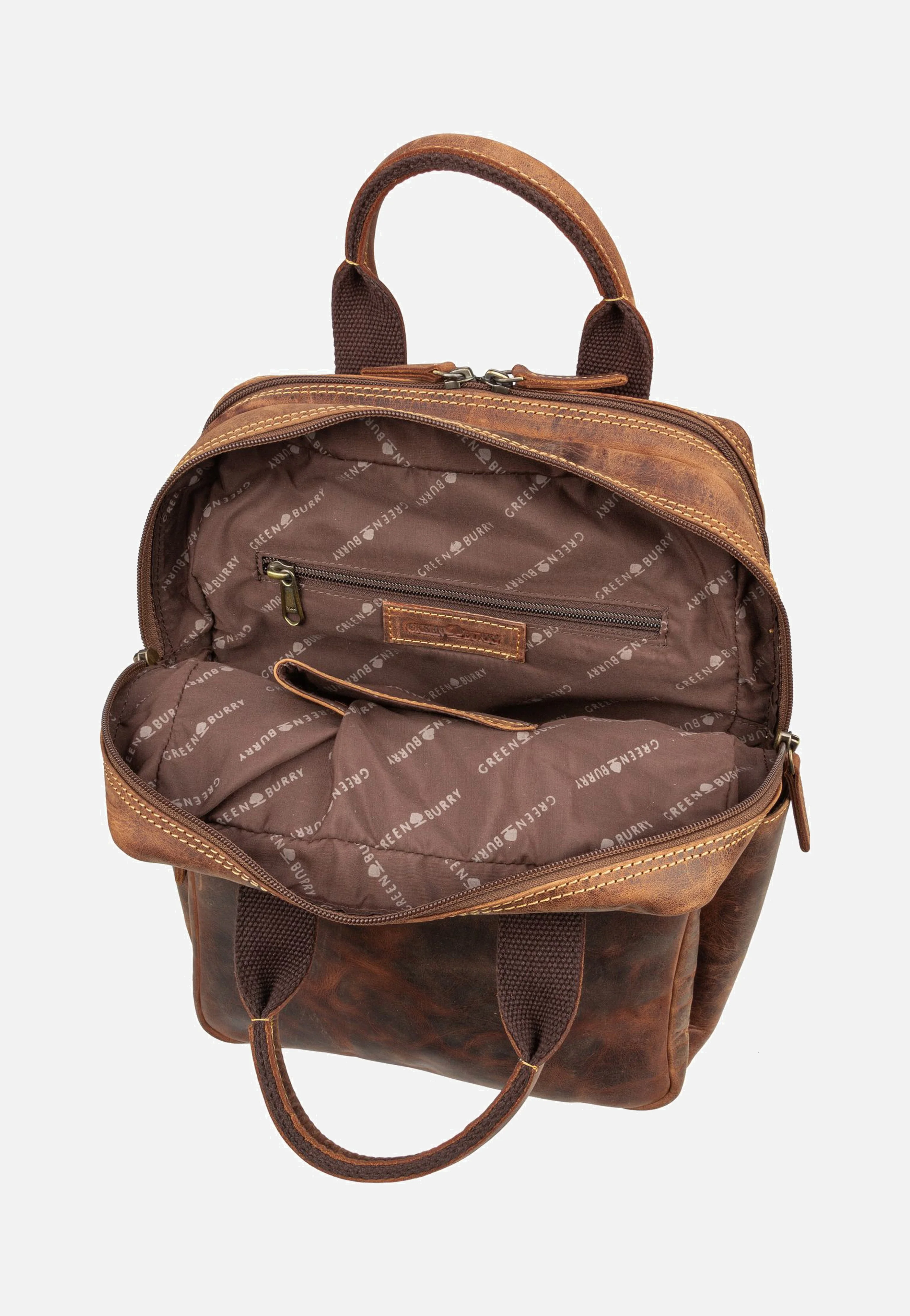 Vintage 1567A Sattelbraun - Rucksack - Image 4