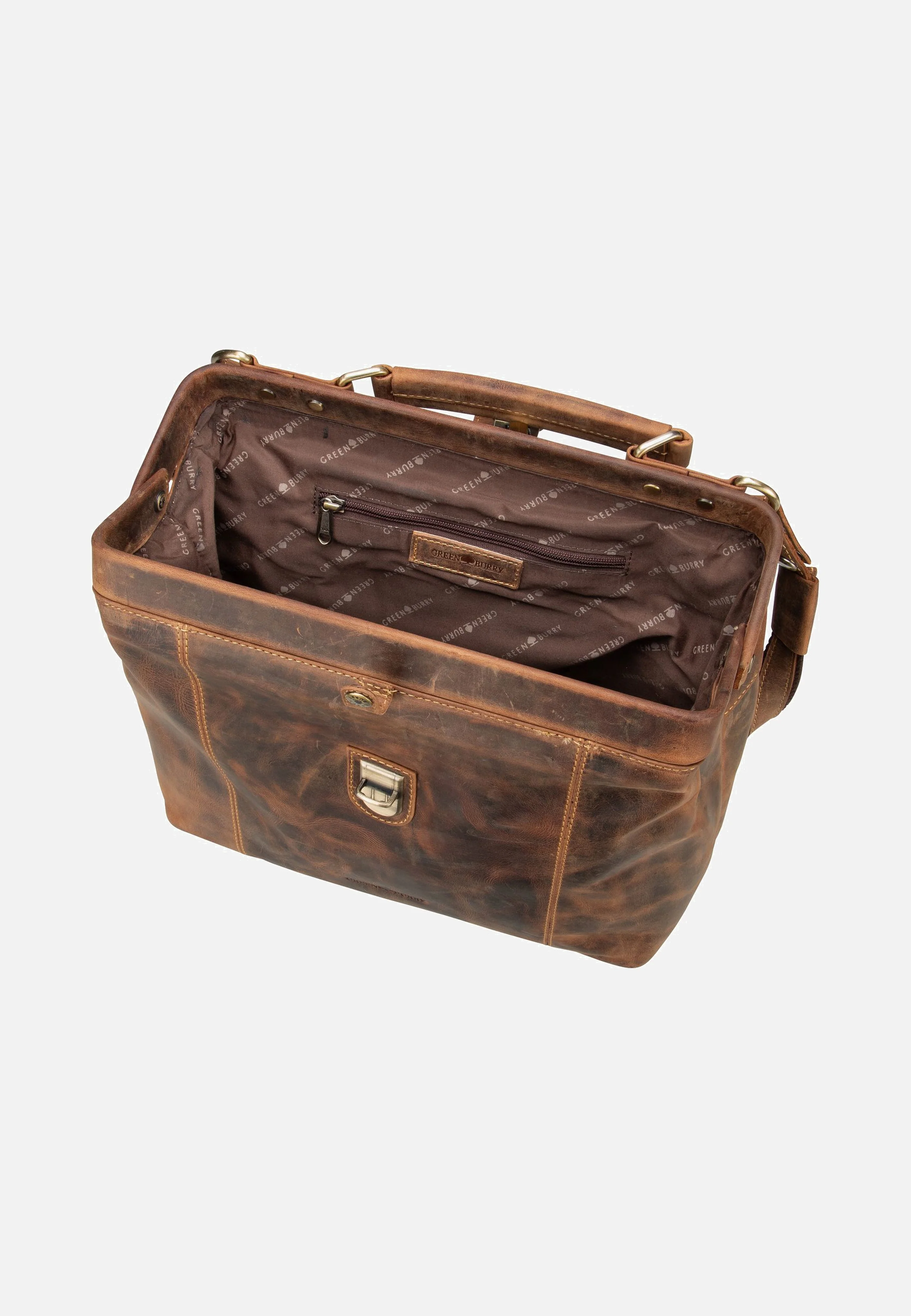Vintage 1584 Brown - Bowling Bag - Image 3