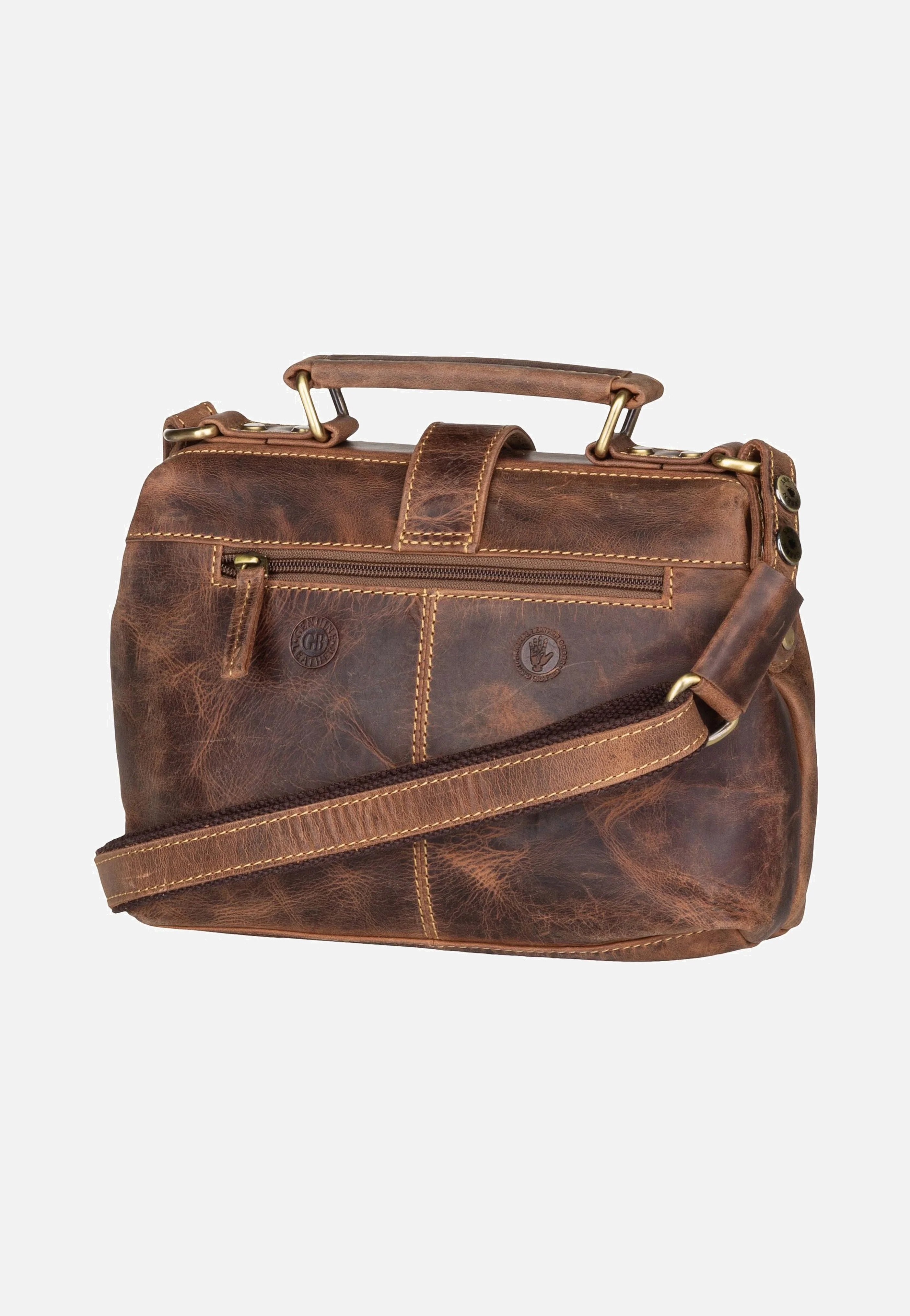 Vintage 1584S Sattelbraun - Henkeltasche - Image 2