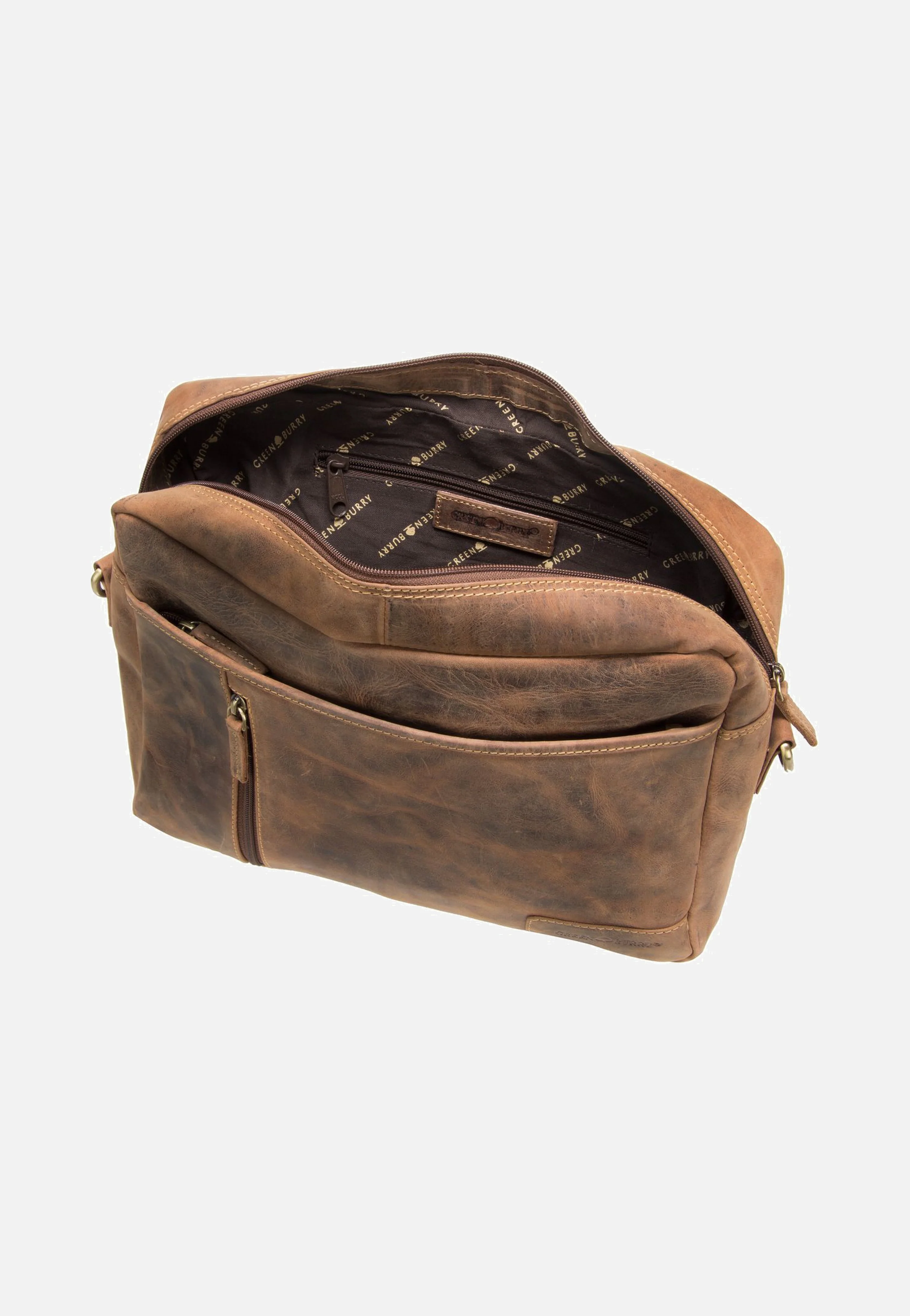 Vintage 1653 Reporter Bag Sattelbraun - Crossbody Bag - Image 5