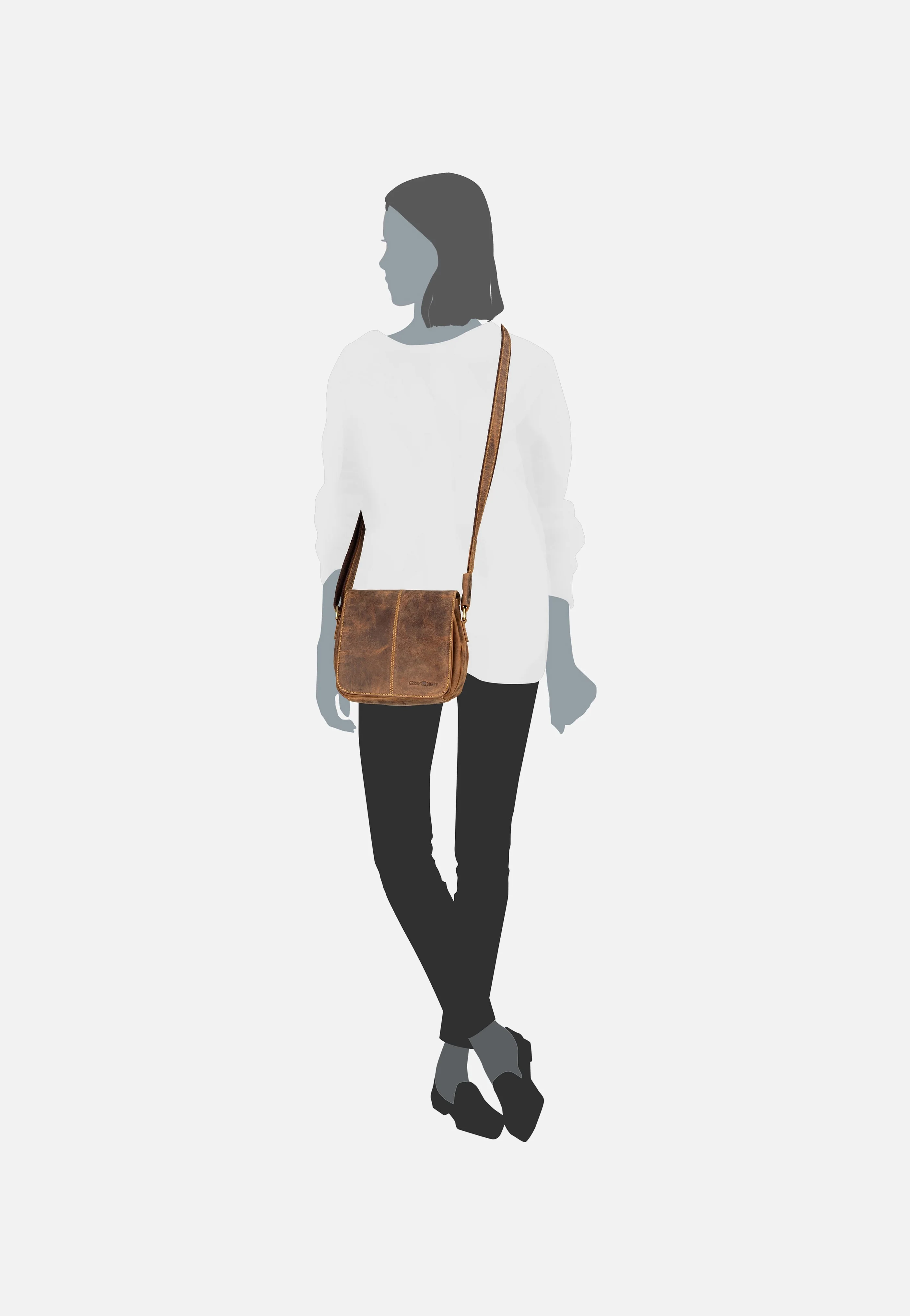 Vintage 1724 Sattelbraun - Saddle Bag - Image 7