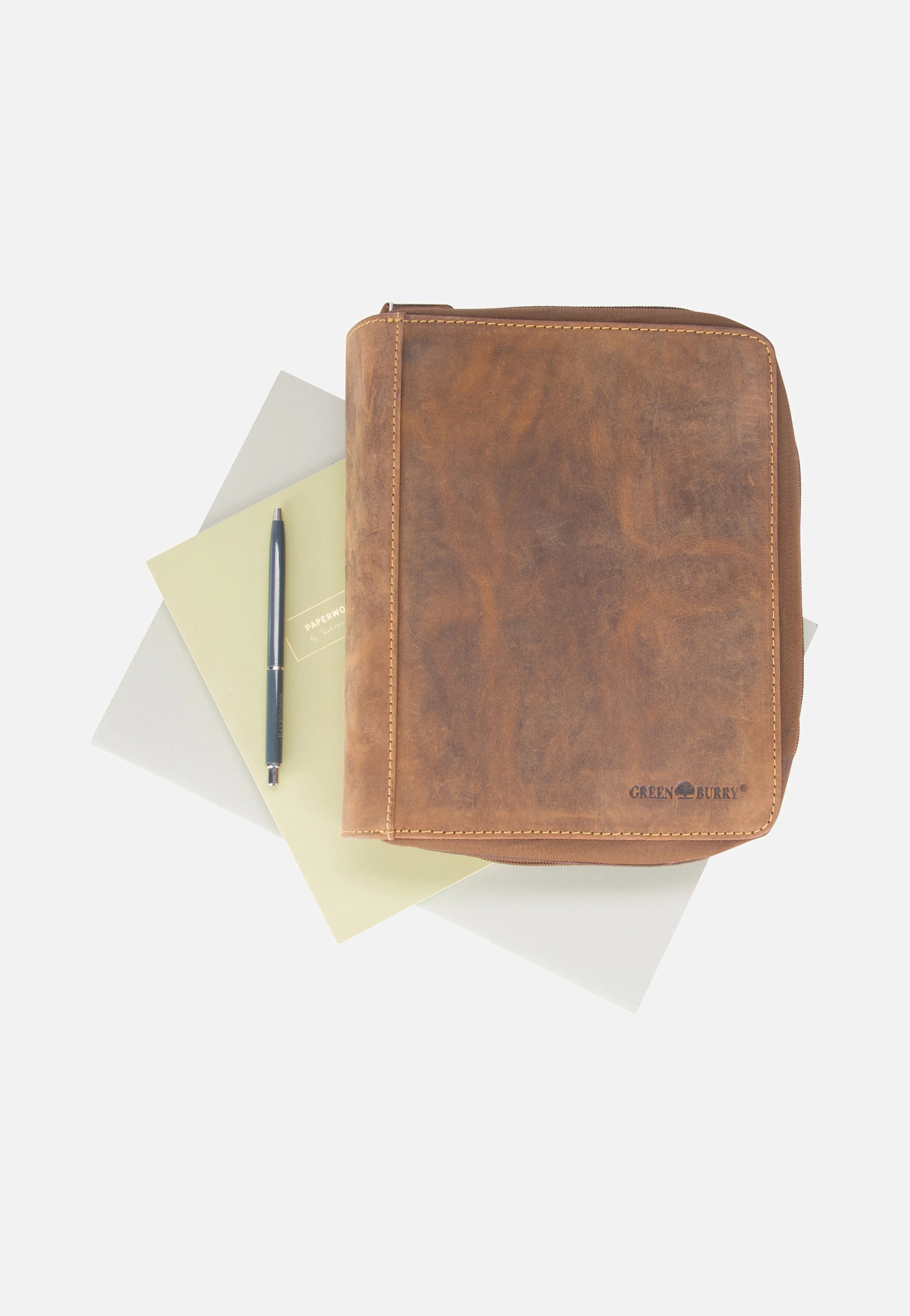 Vintage 1787D Brown - Dokumentenmappe - Image 6