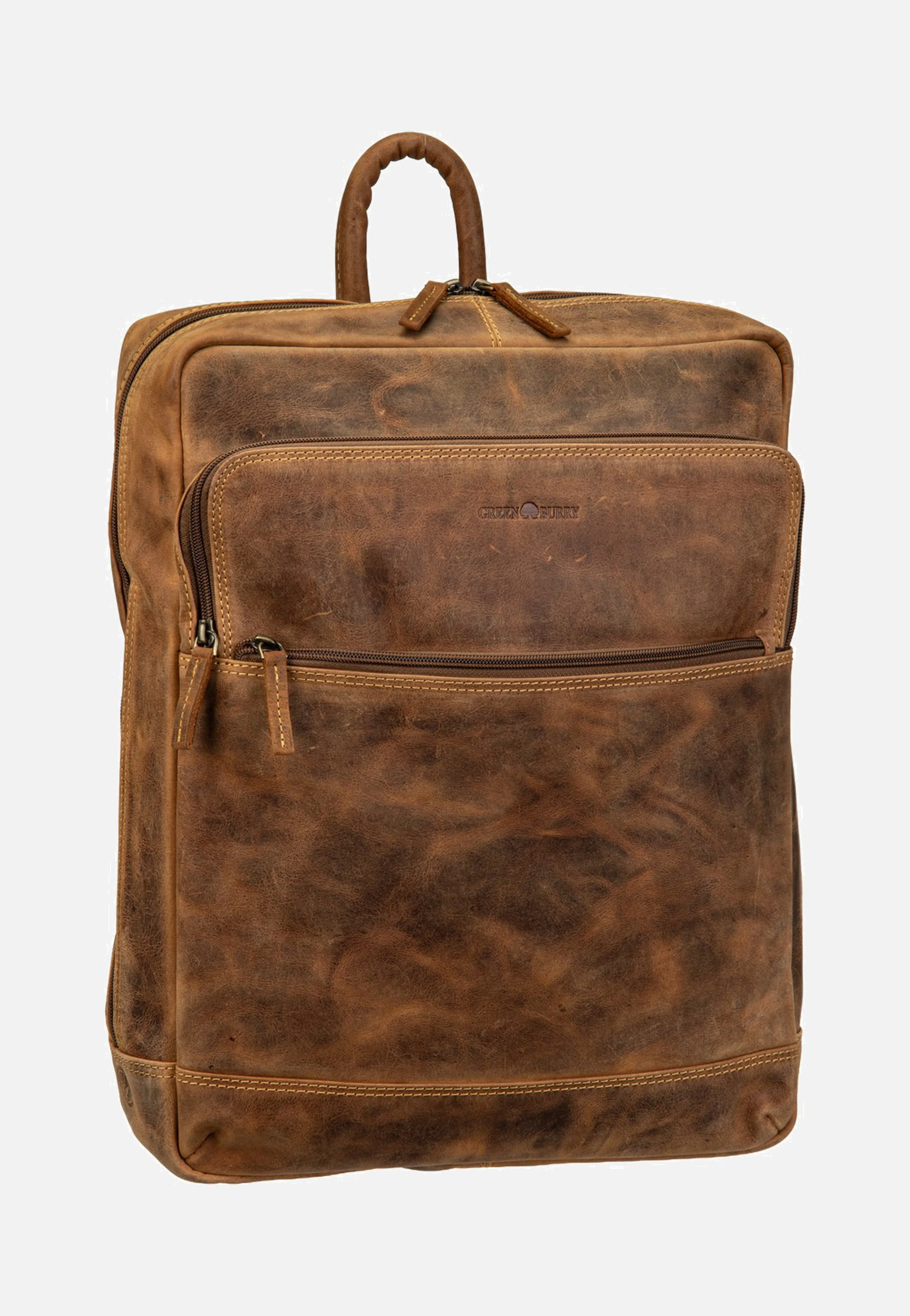 Vintage Business Project 2 Sattelbraun - Rucksack