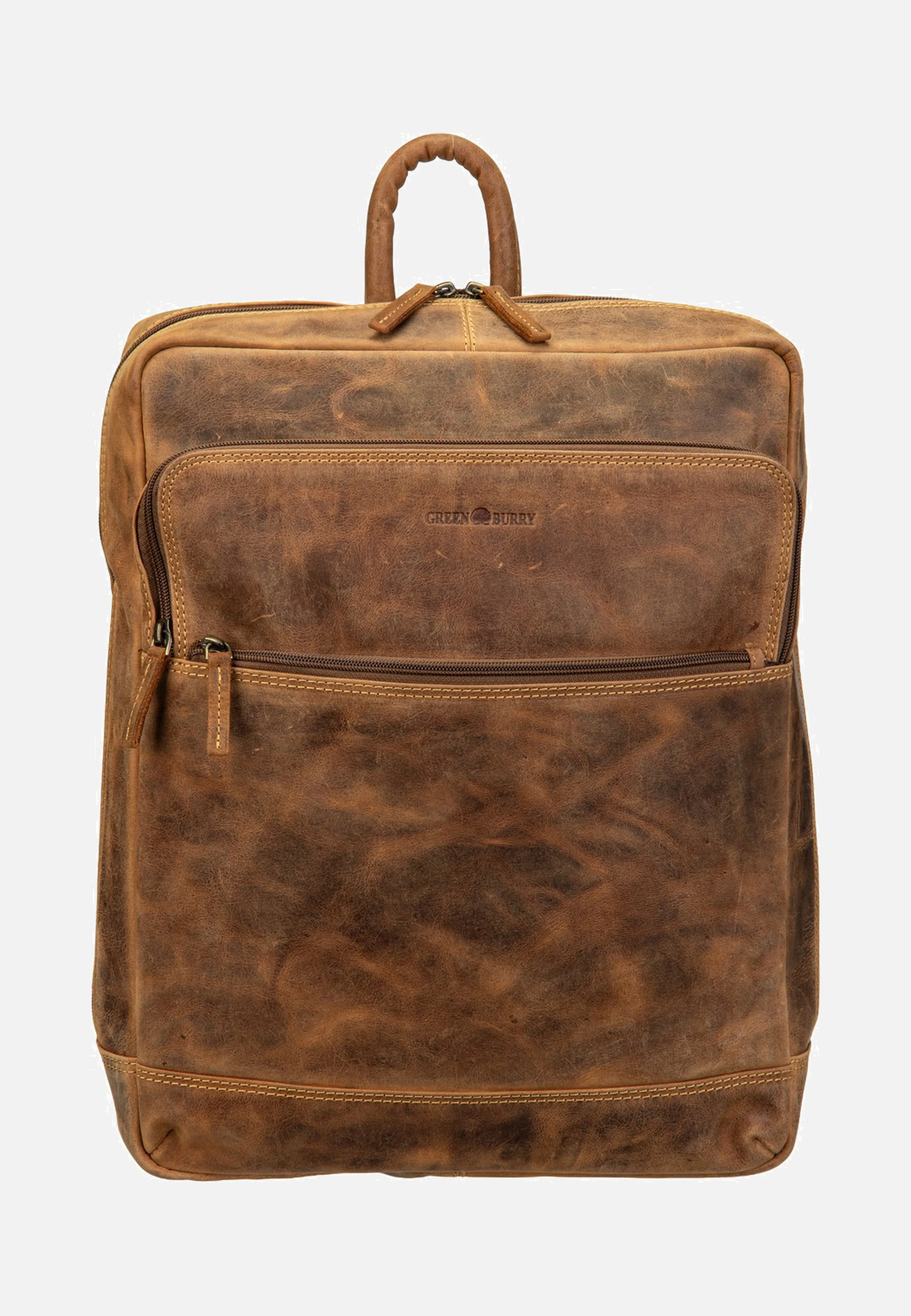 Vintage Business Project 2 Sattelbraun - Rucksack - Image 2