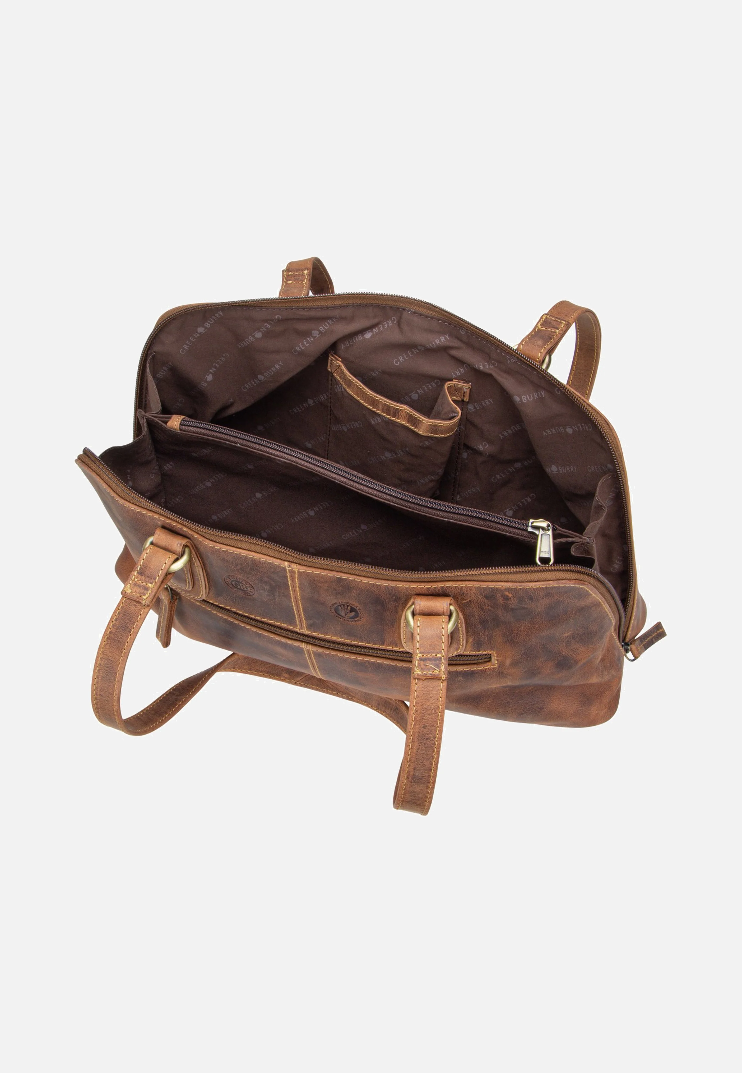 Vintage Rv-Shopper Small Sattelbraun - Einkaufstasche - Image 6