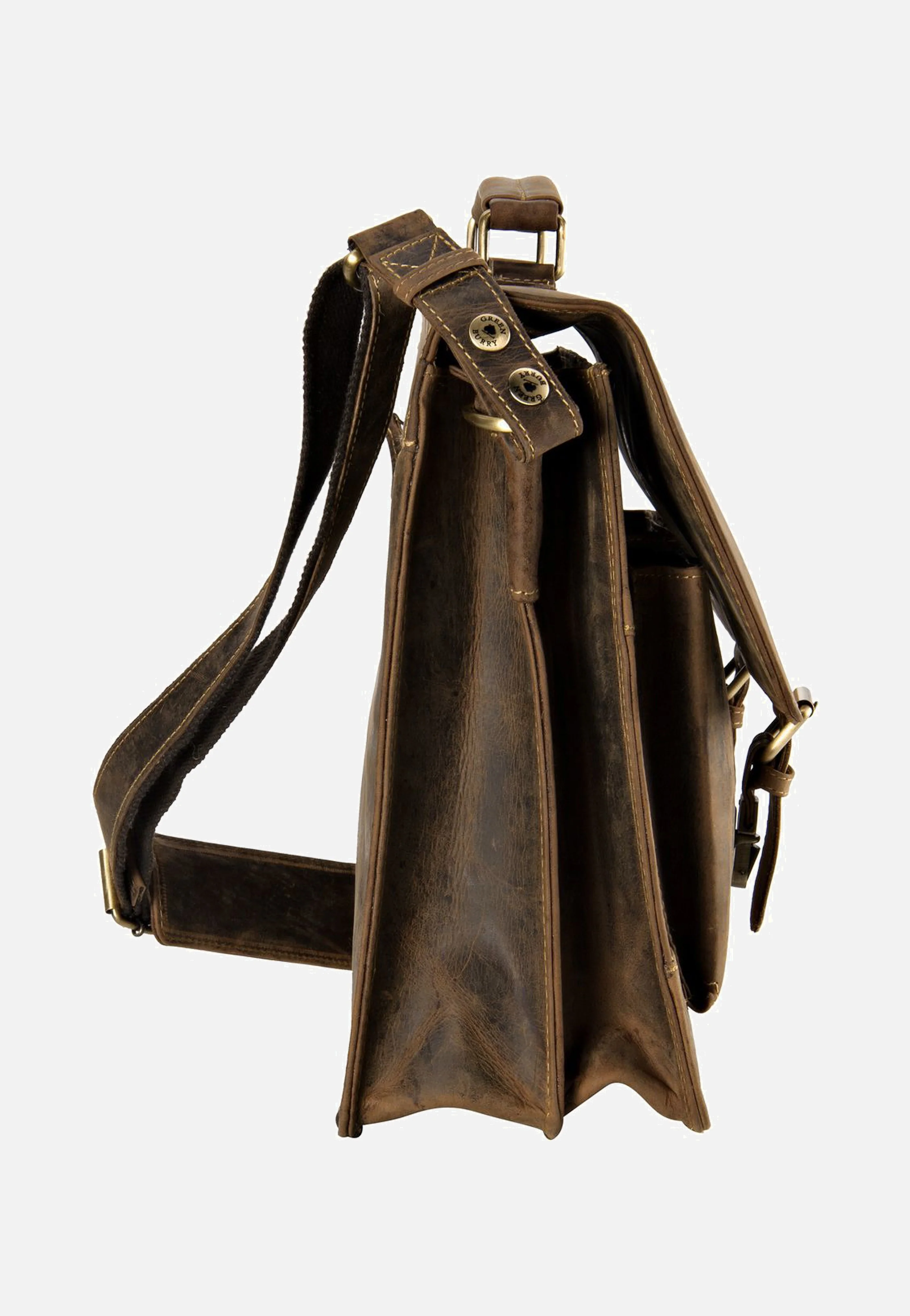 Vintage Sattelbraun - Aktentasche - Image 6