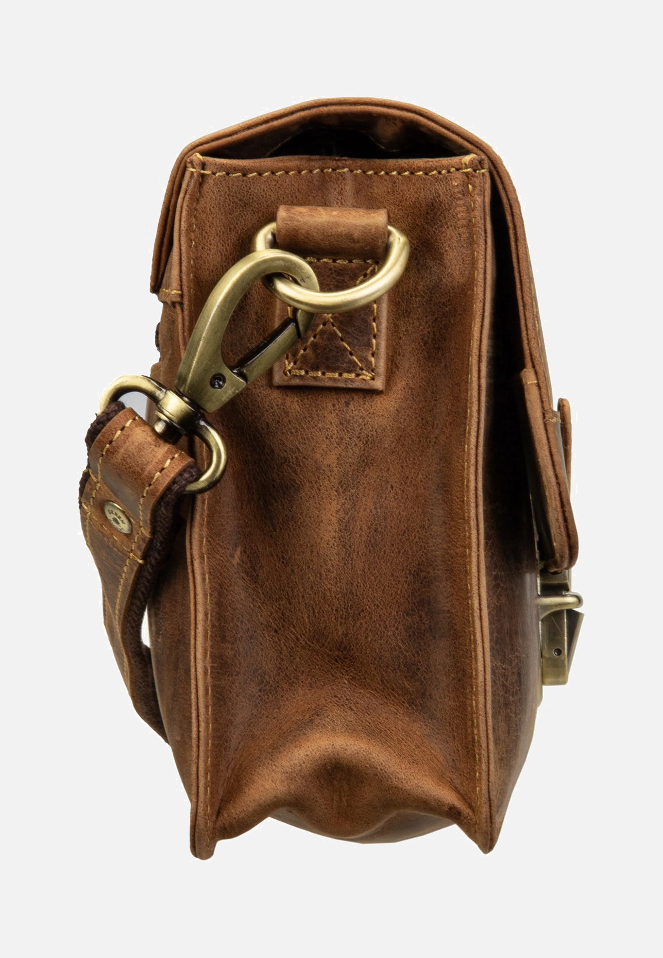 Vintage Umhängetasche 1440 Sattelbraun - Crossbody Bag - Image 4