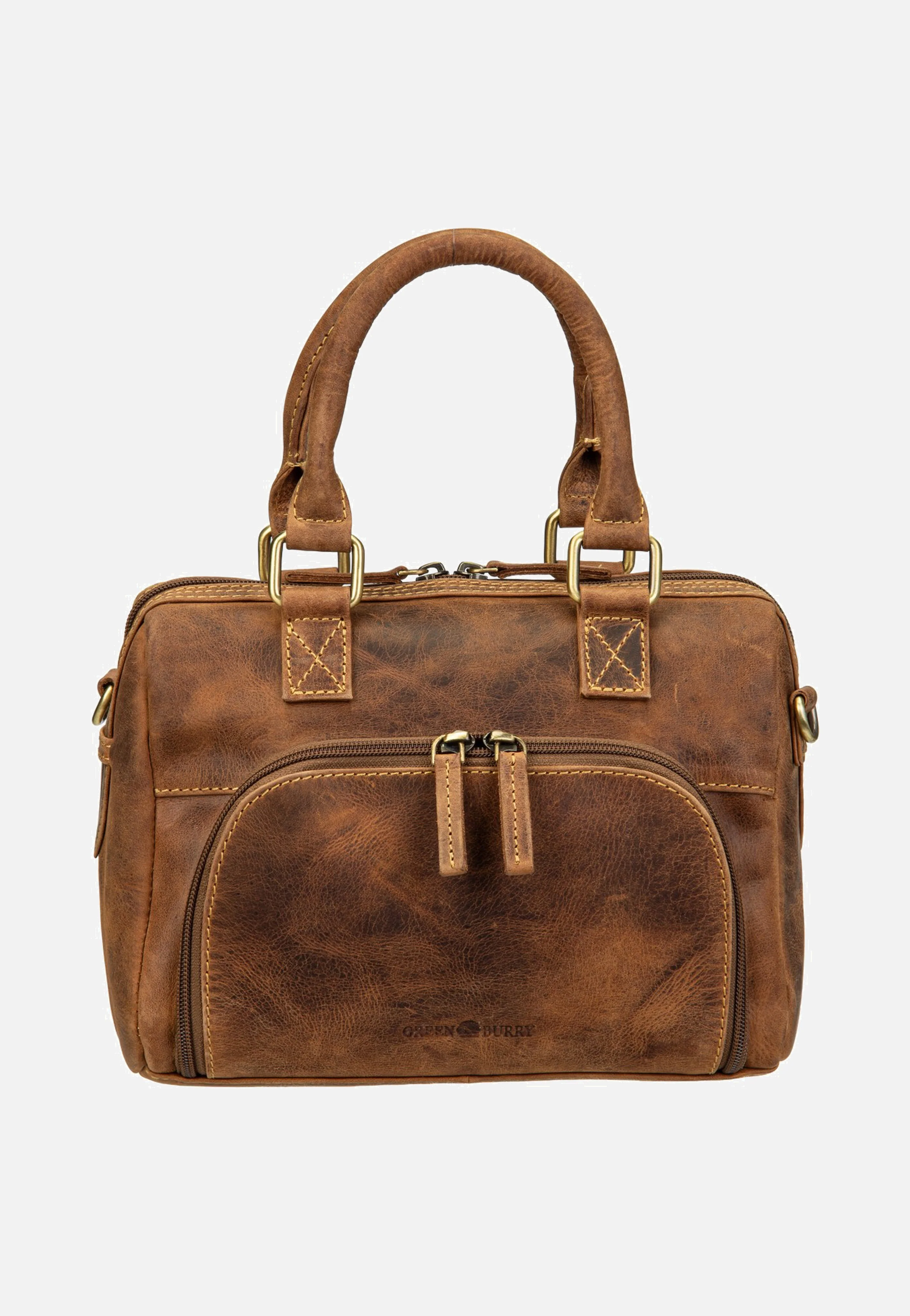 Vintage Umhängetasche 1445 Sattelbraun - Tote Bag - Image 2