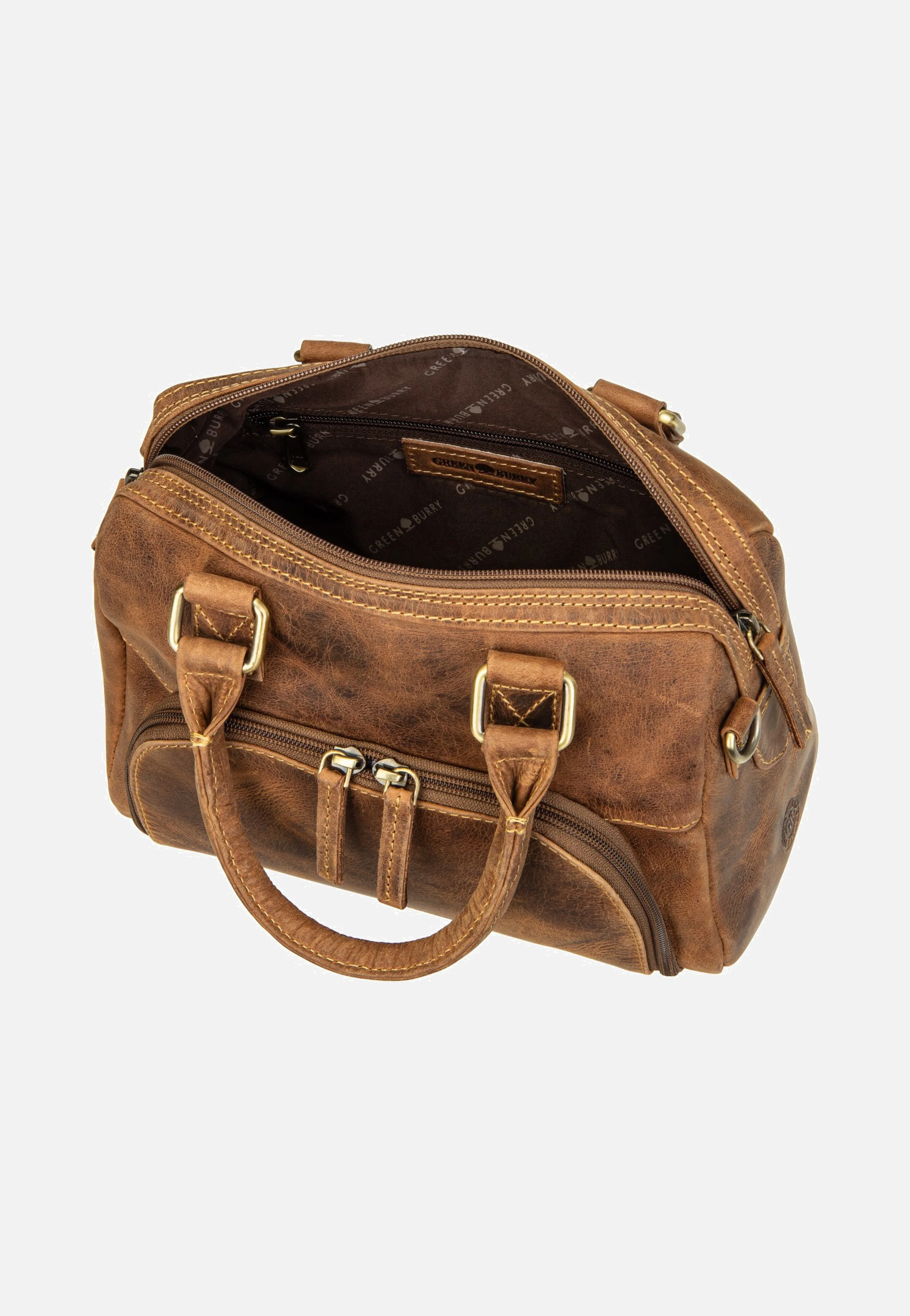 Vintage Umhängetasche 1445 Sattelbraun - Tote Bag - Image 5
