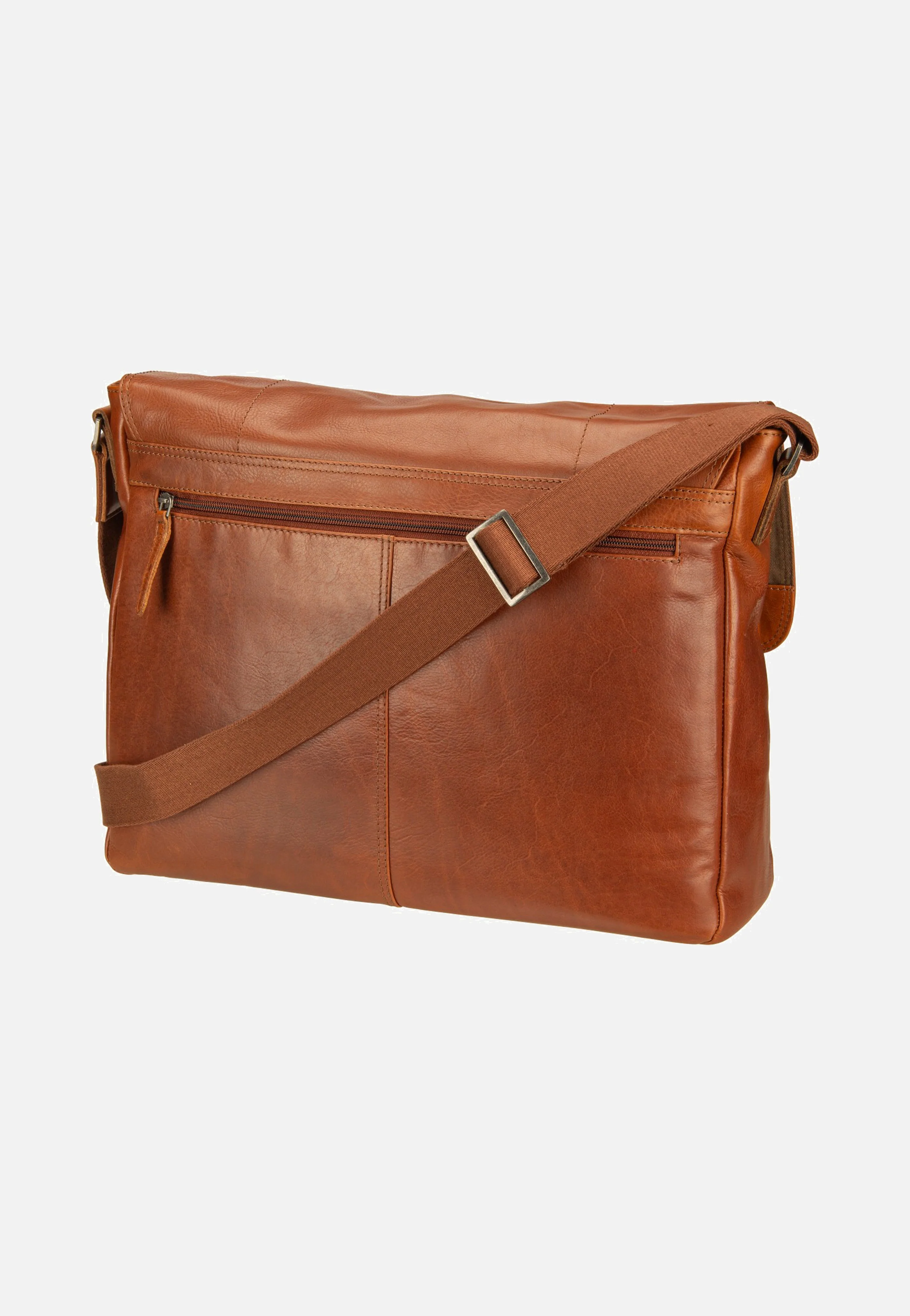 Waxy Vintage A4 Messenger Tobacco Nut - Umhängetasche - Image 3