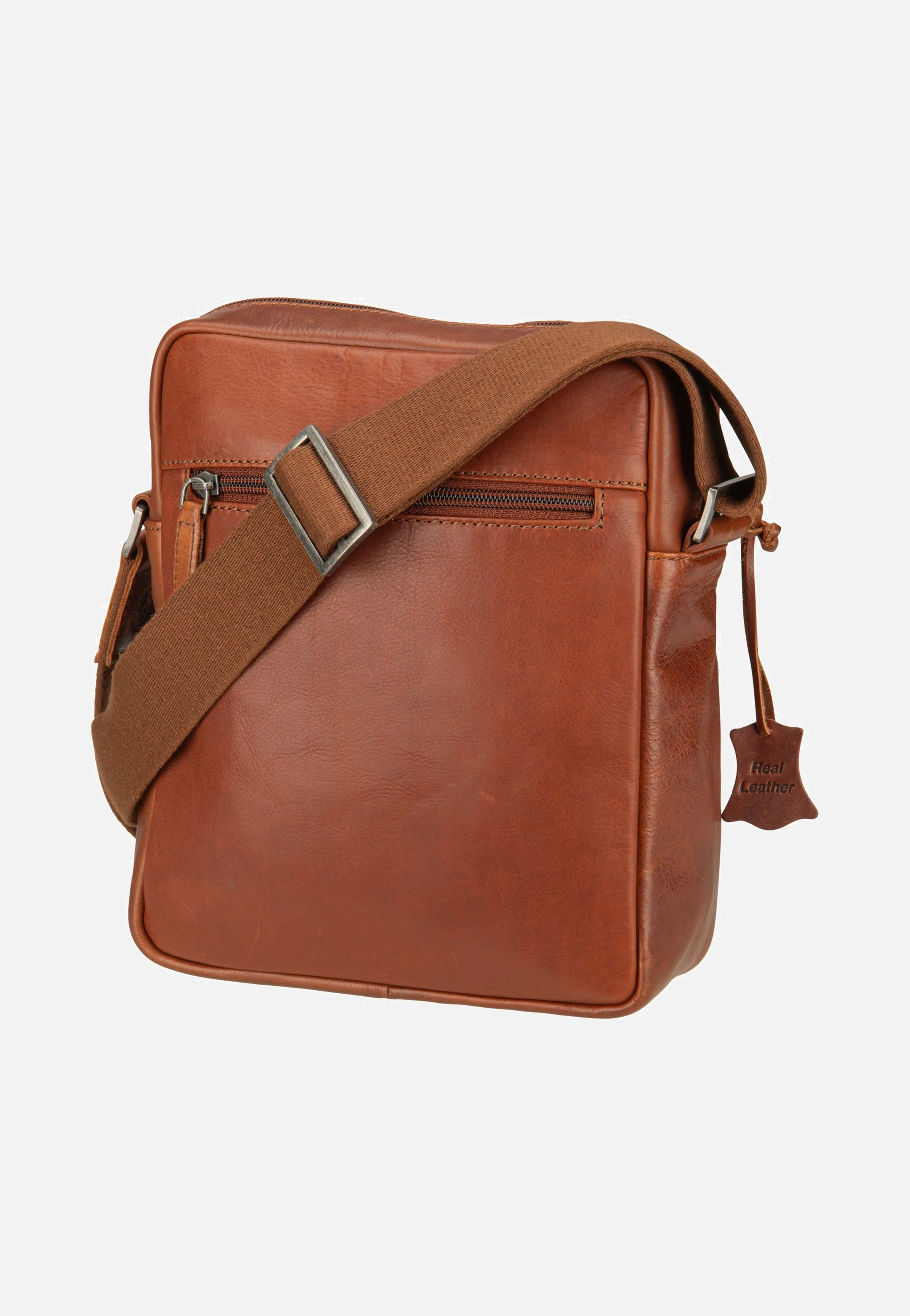 Waxy Vintage Shoulderbag Tobacco Nut - Crossbody Bag - Image 3