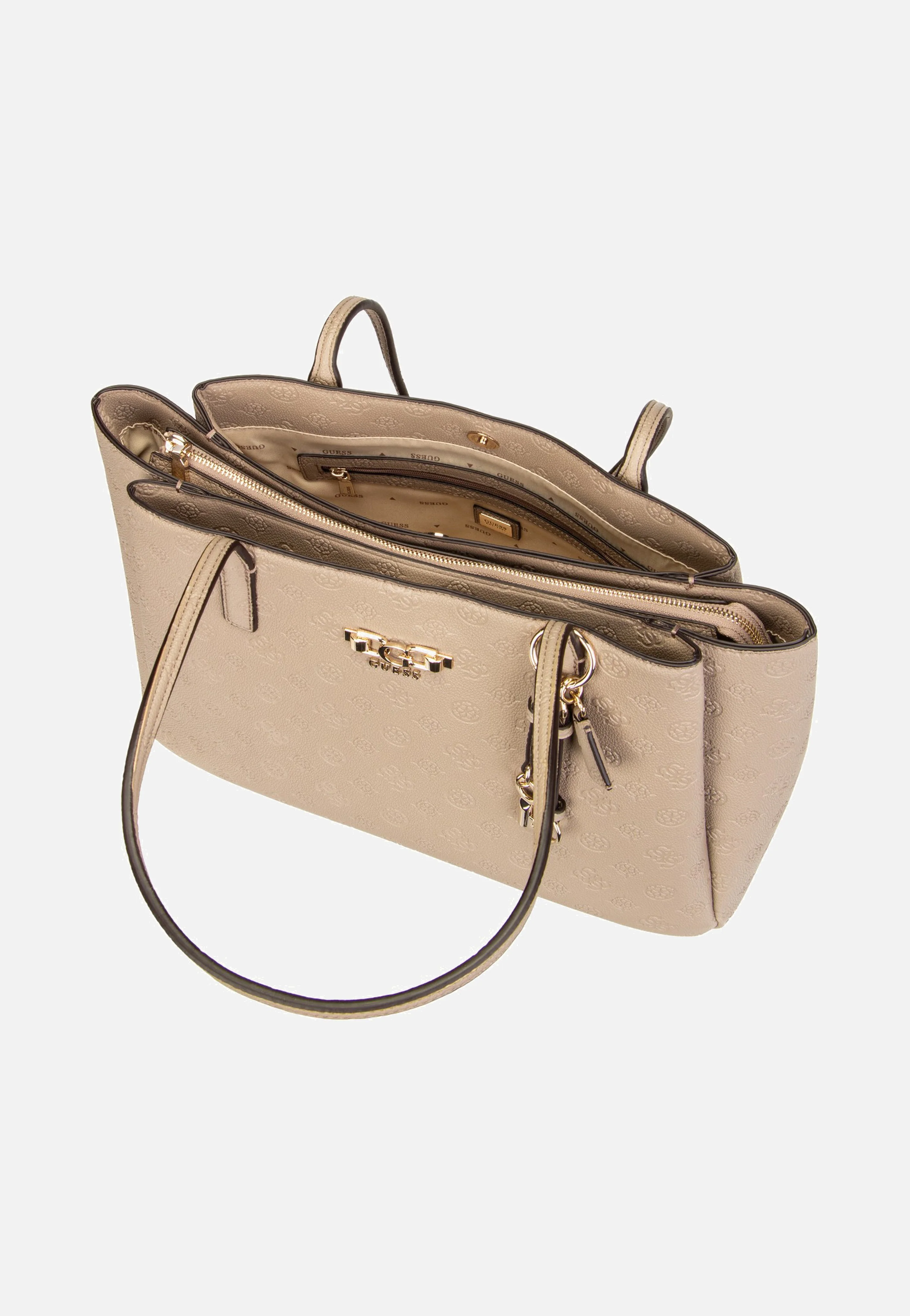 Anise Multi Comp Tote Dark Oak - Shopper - Image 6